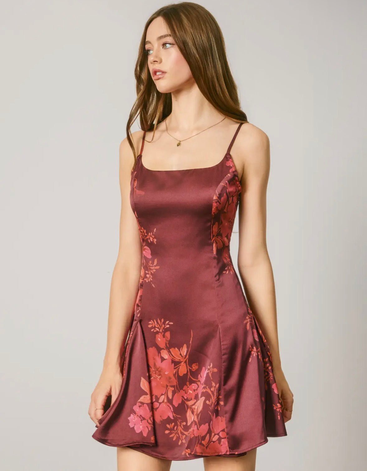 Corset Mini Godet Dress - Flea Boutiques