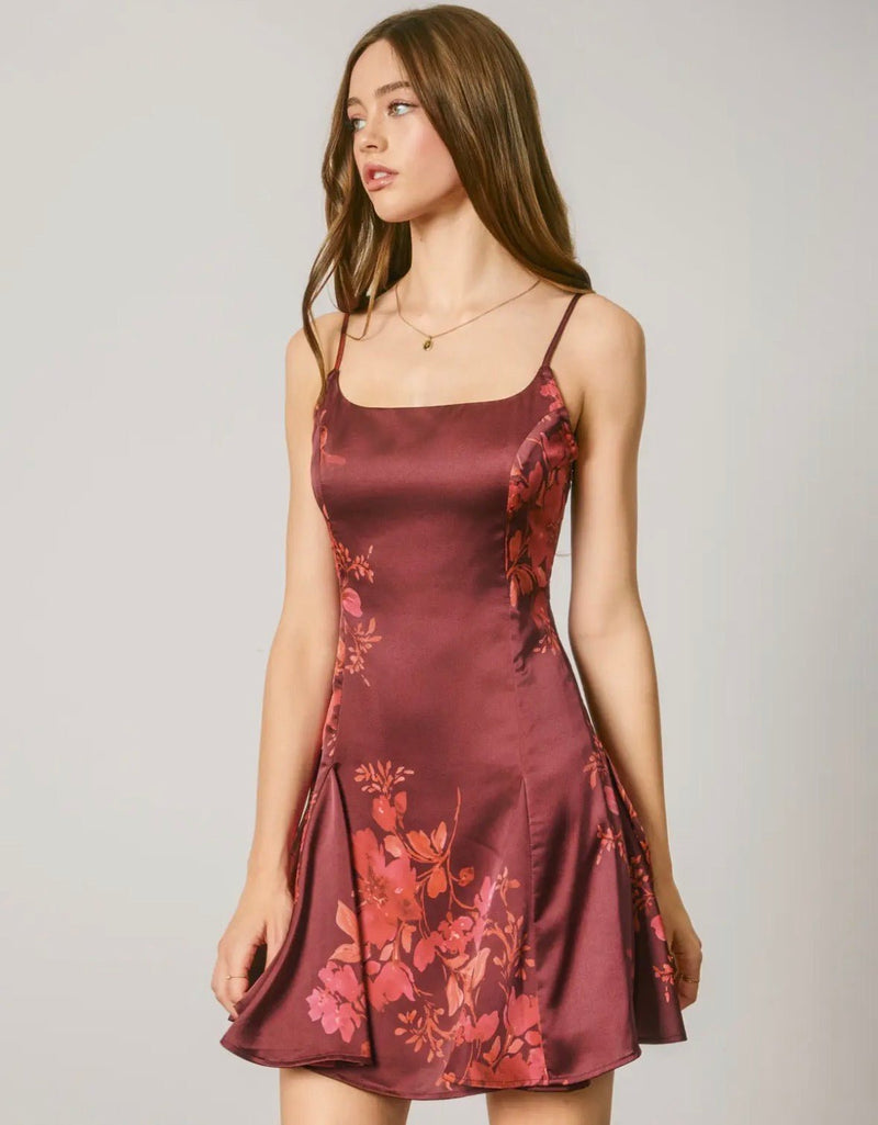 Corset Mini Godet Dress - Flea Boutiques