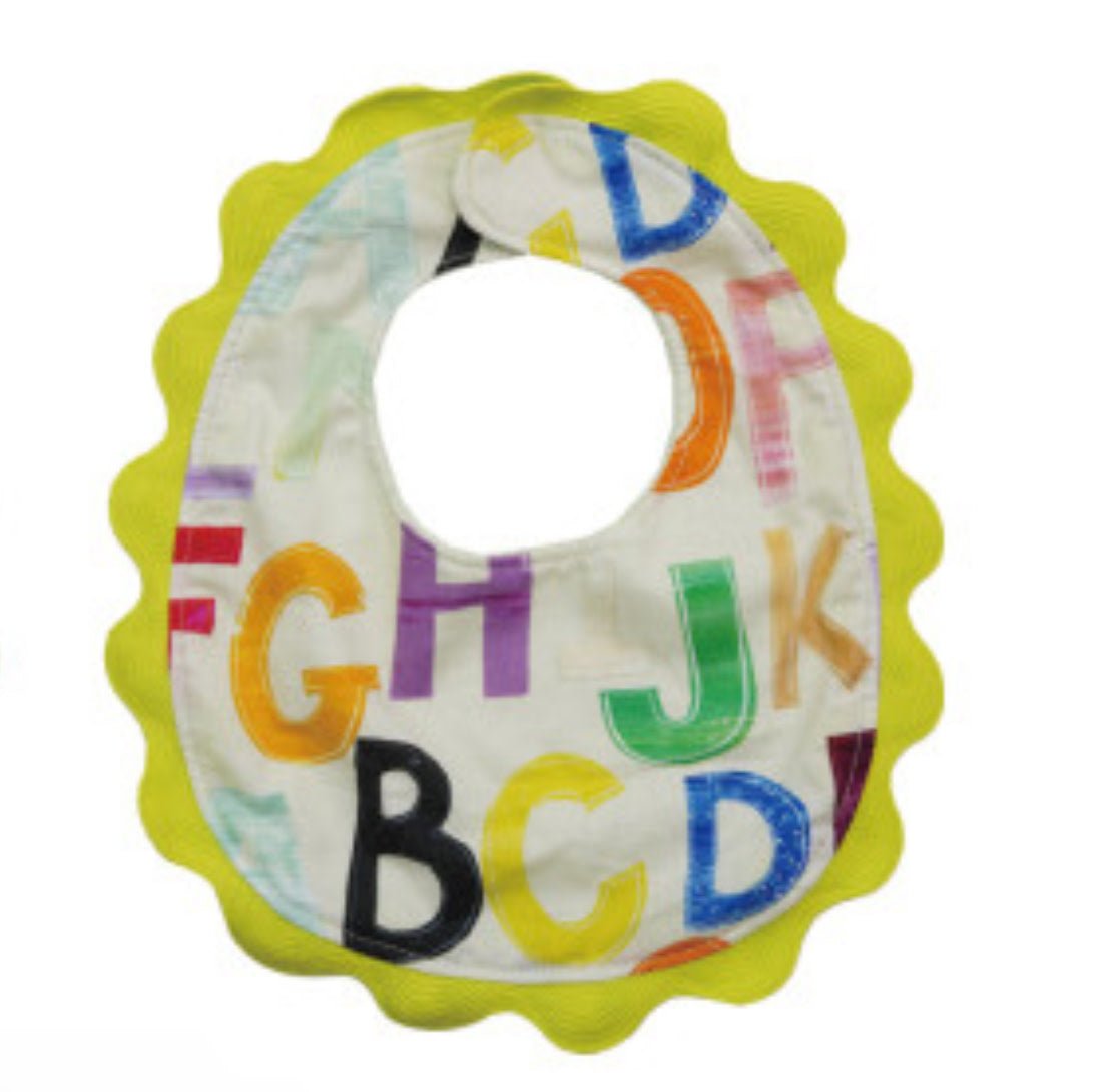 Cotton Bib W/ Scallop Trim - Flea Boutiques