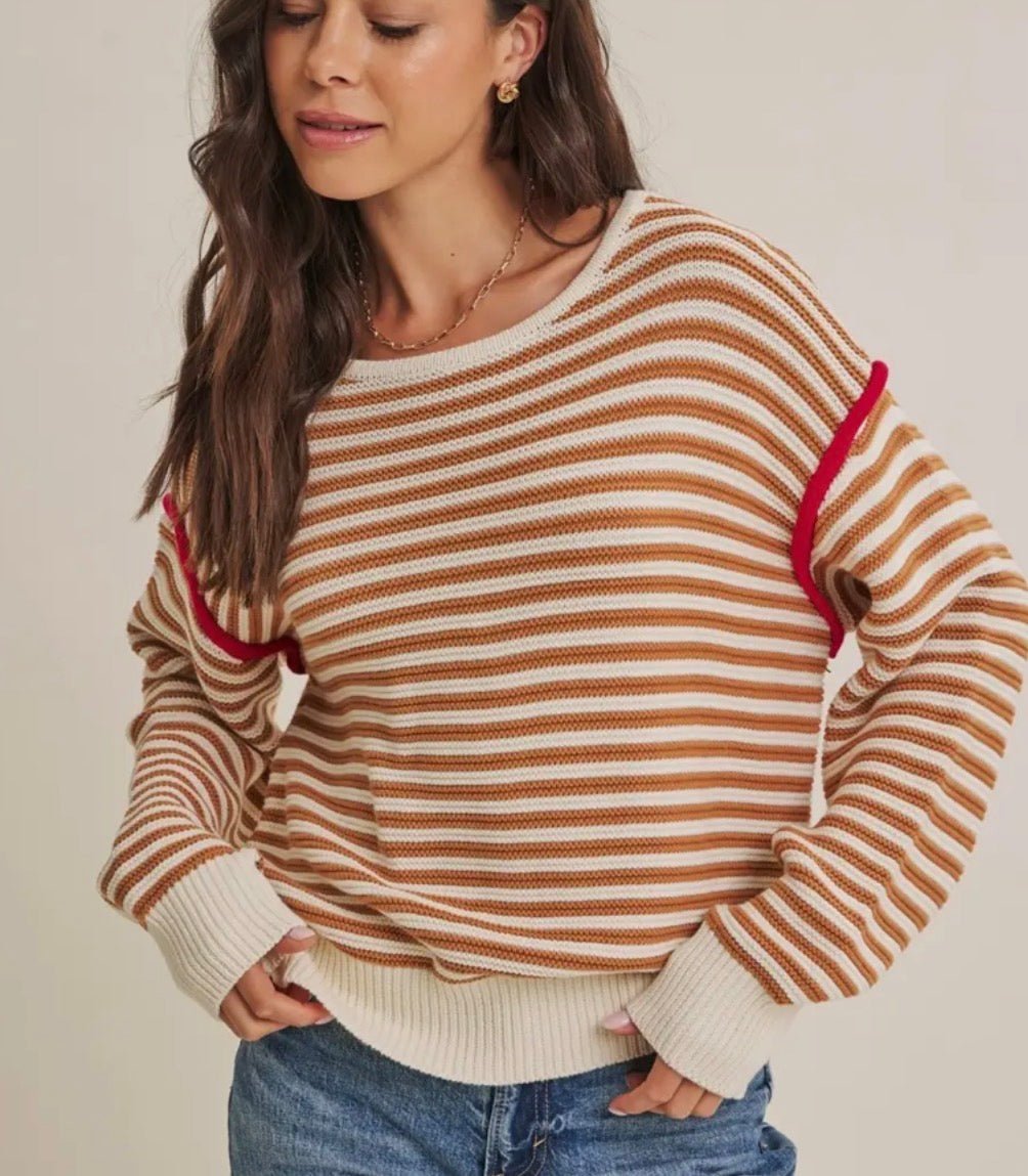 Crisp Air Cotton Sweater - Flea Boutiques