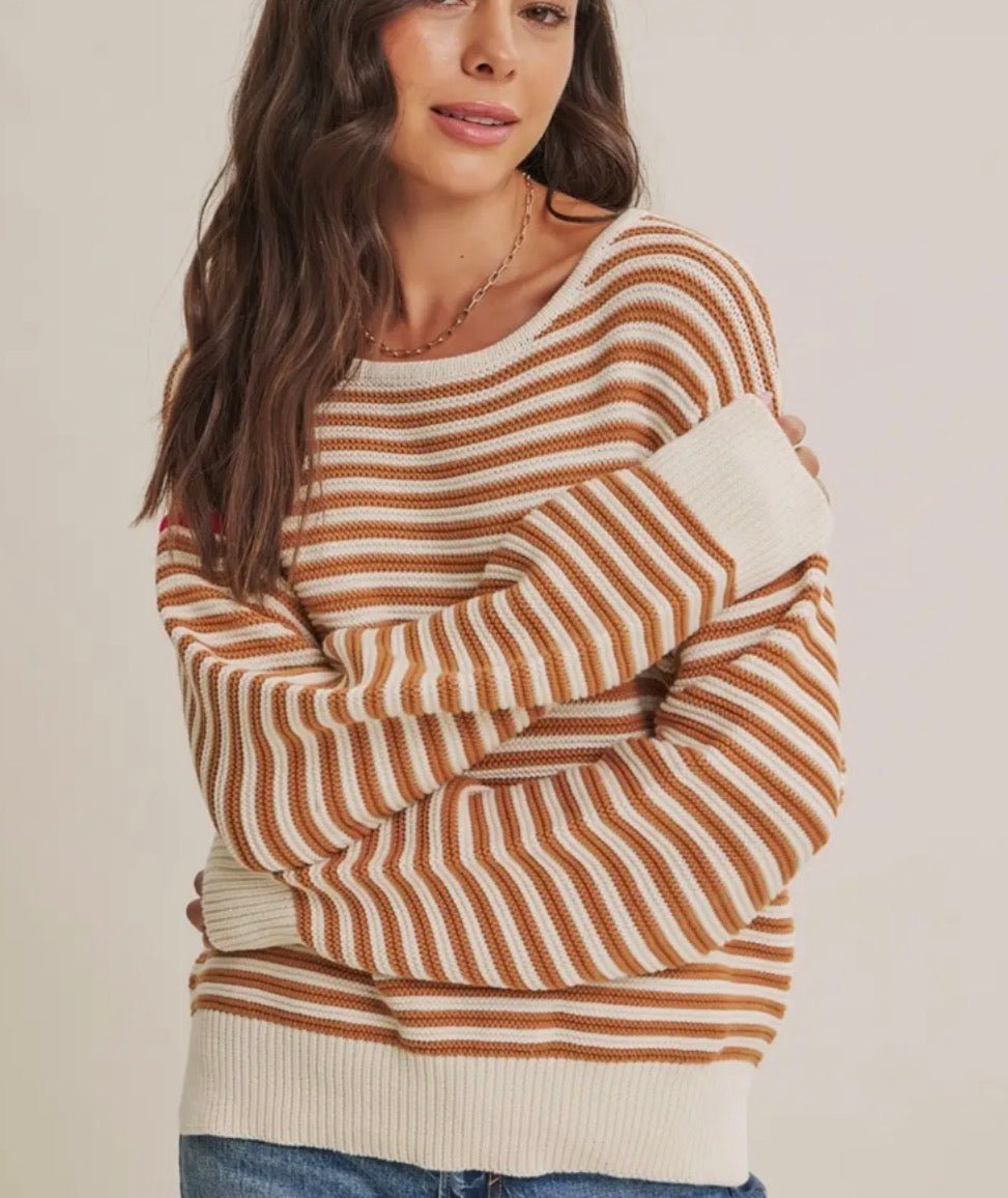 Crisp Air Cotton Sweater - Flea Boutiques