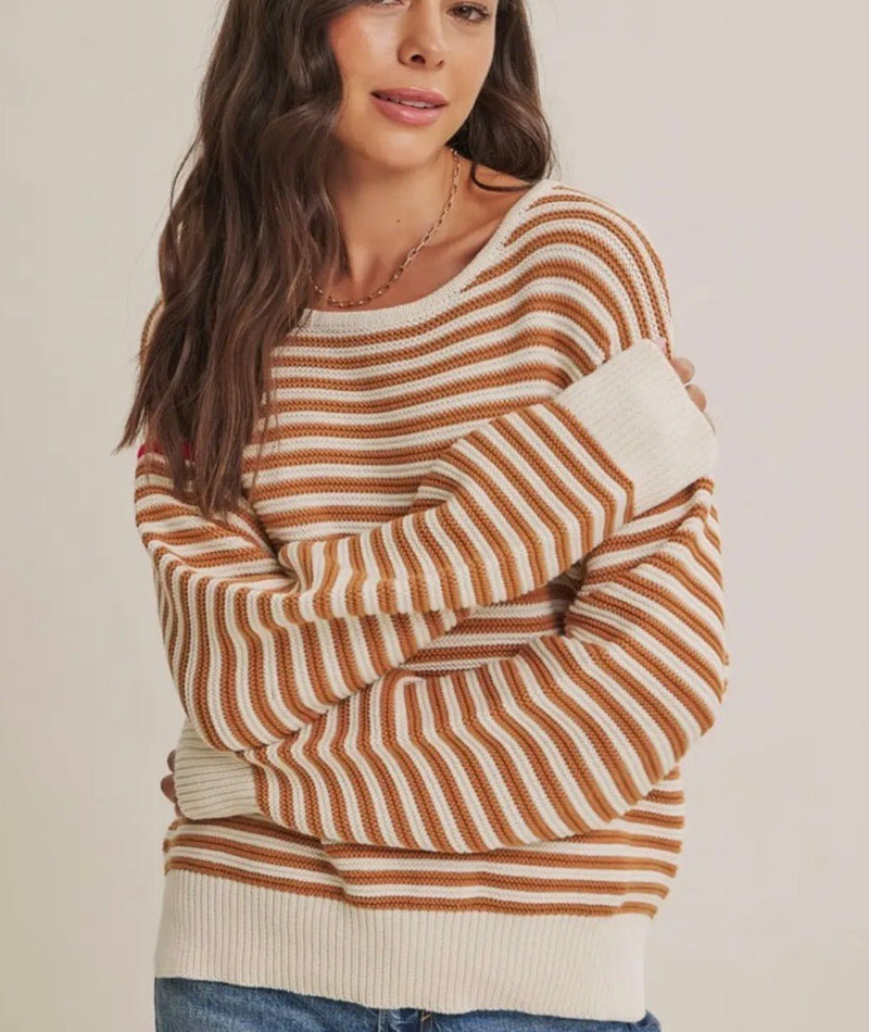 Crisp Air Cotton Sweater - Flea Boutiques