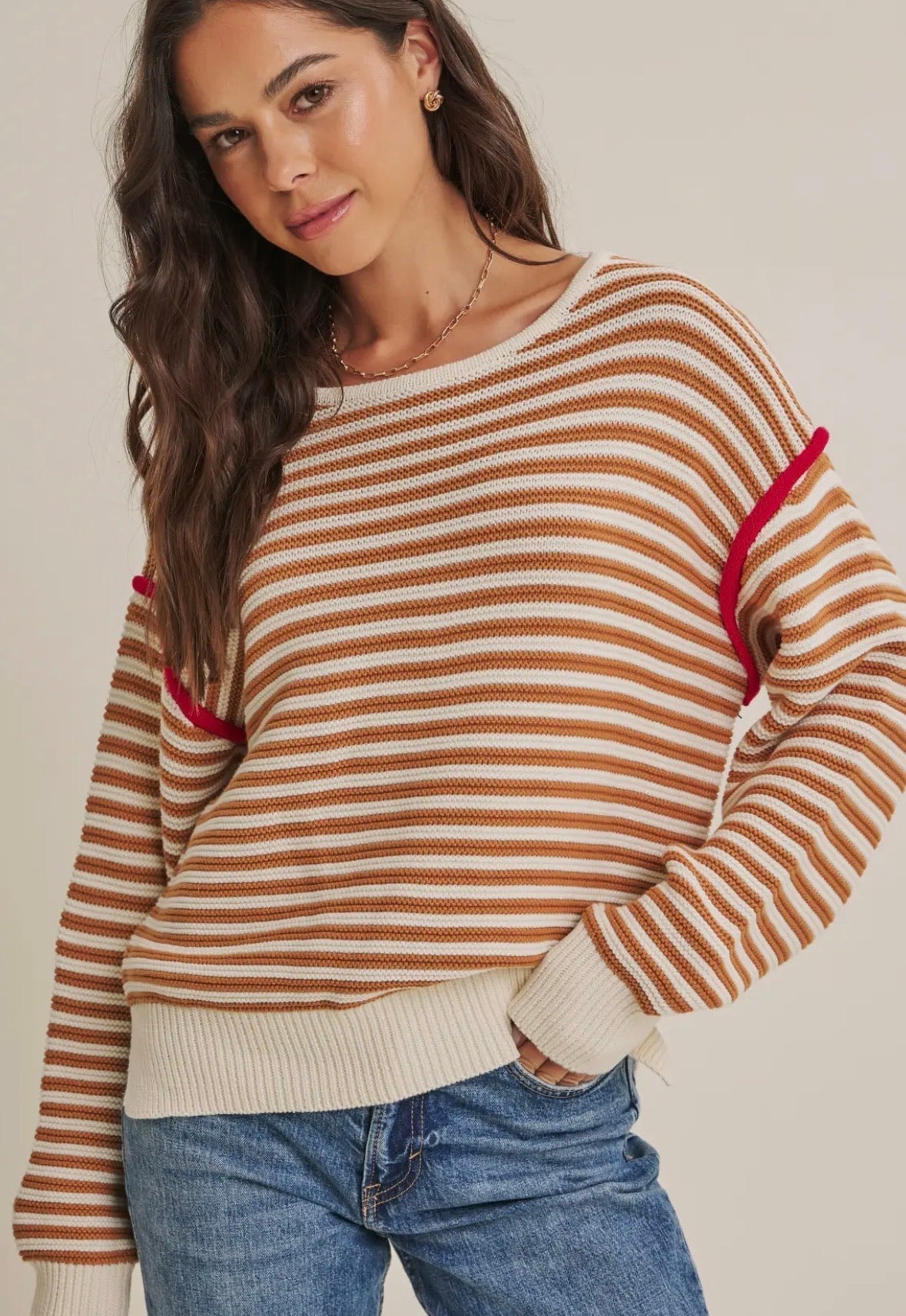 Crisp Air Cotton Sweater - Flea Boutiques