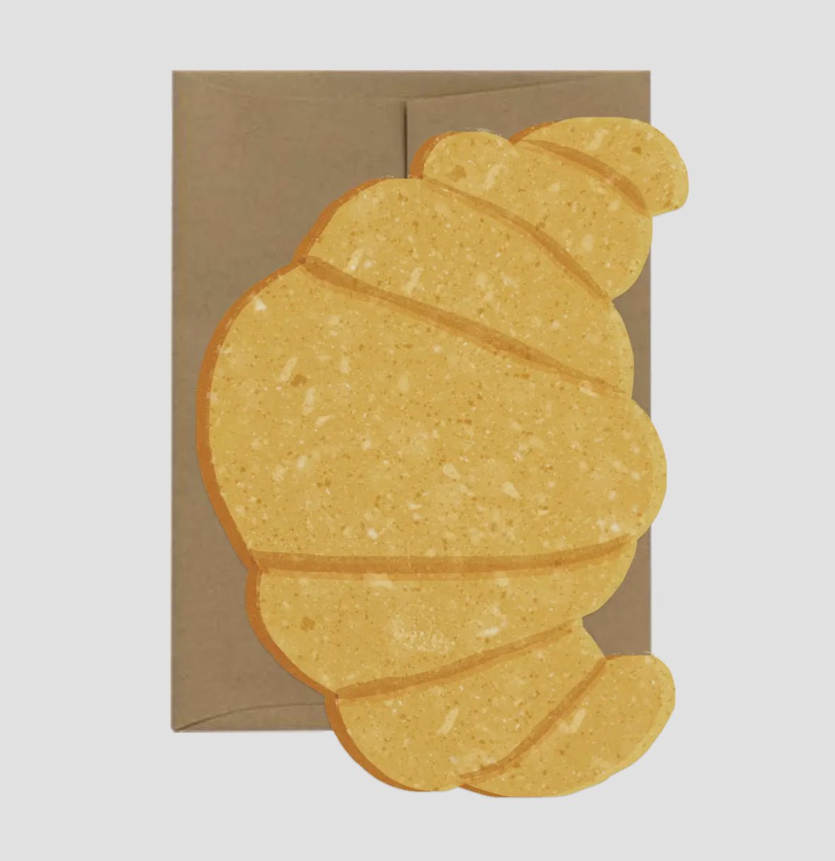 Croissant Die Cut Card - Flea Boutiques