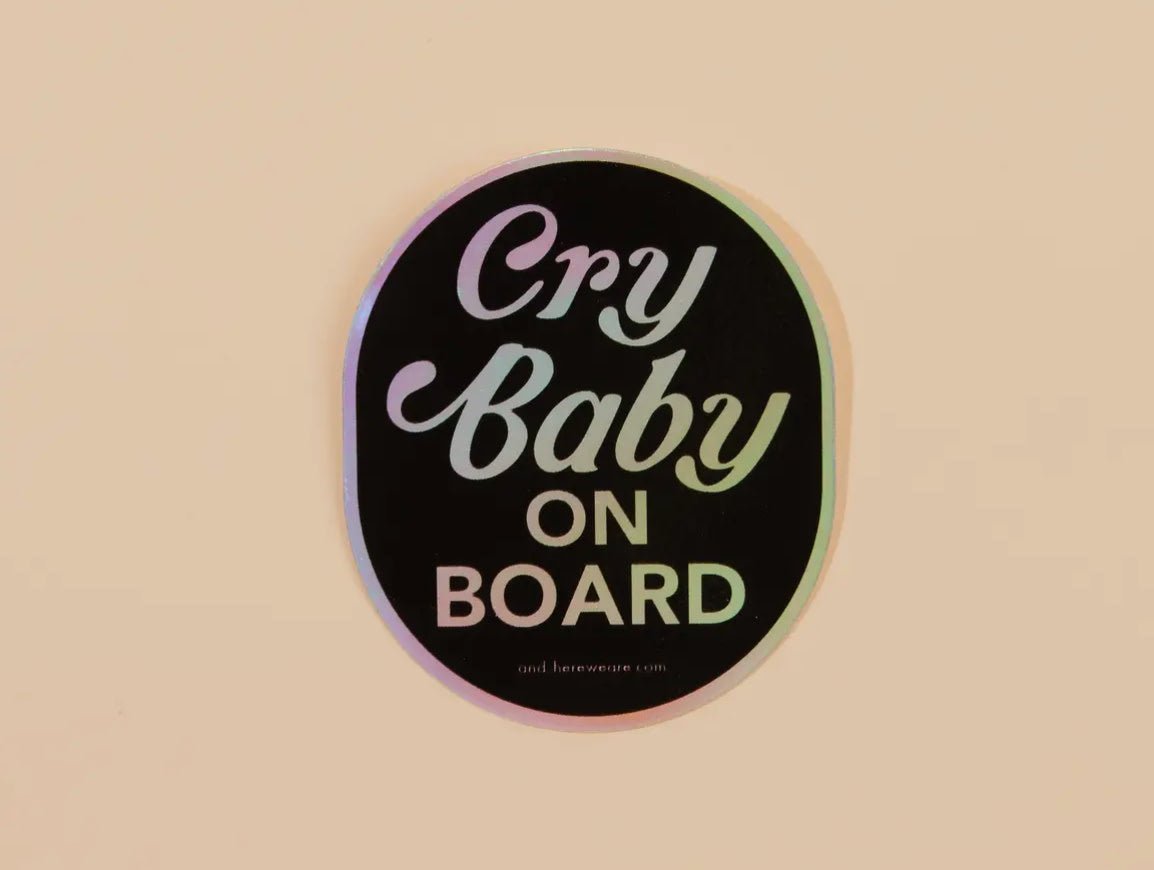 Cry Baby on Board - Flea Boutiques