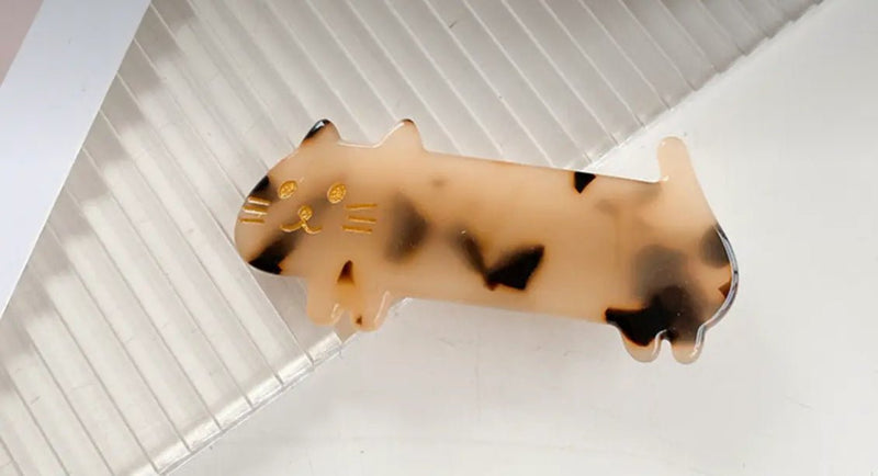 Cute Adorable Cat Barrettes - Flea Boutiques