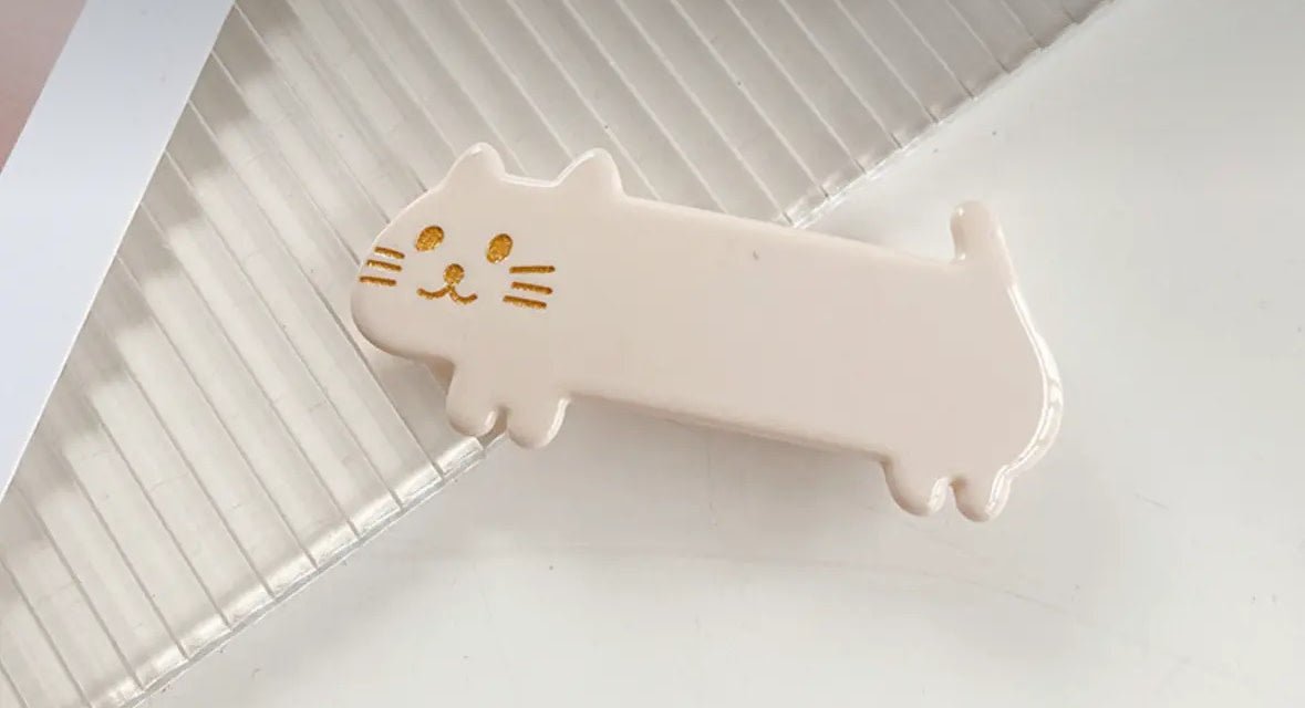 Cute Adorable Cat Barrettes - Flea Boutiques