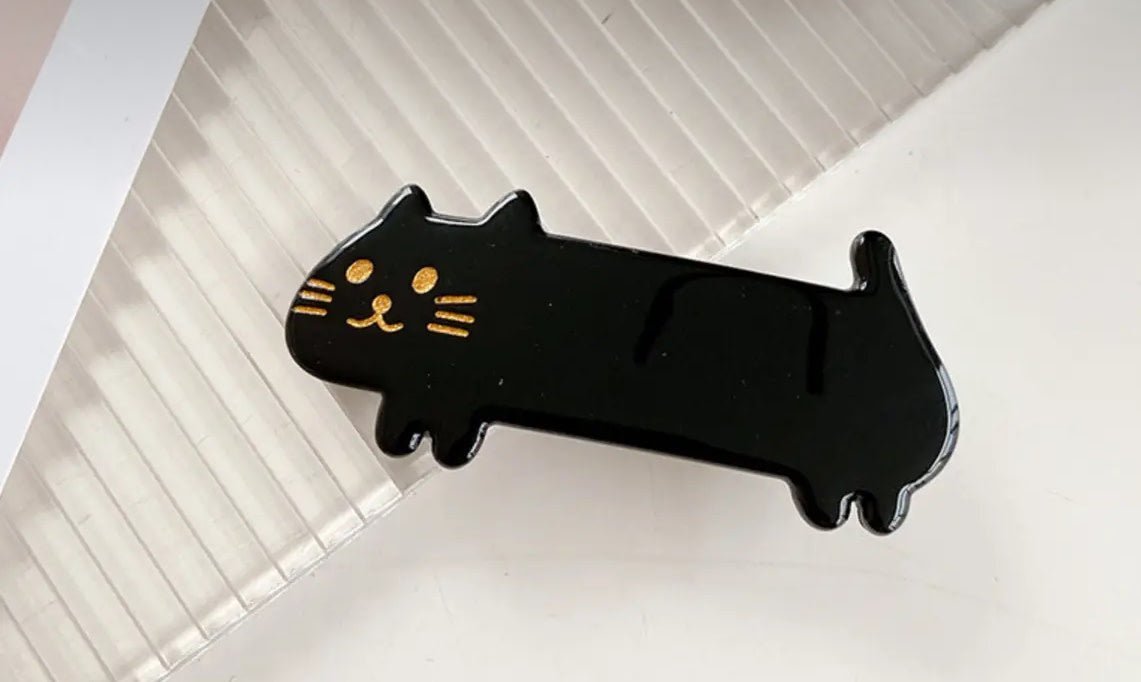 Cute Adorable Cat Barrettes - Flea Boutiques