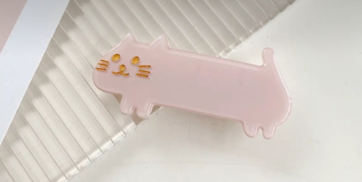 Cute Adorable Cat Barrettes - Flea Boutiques