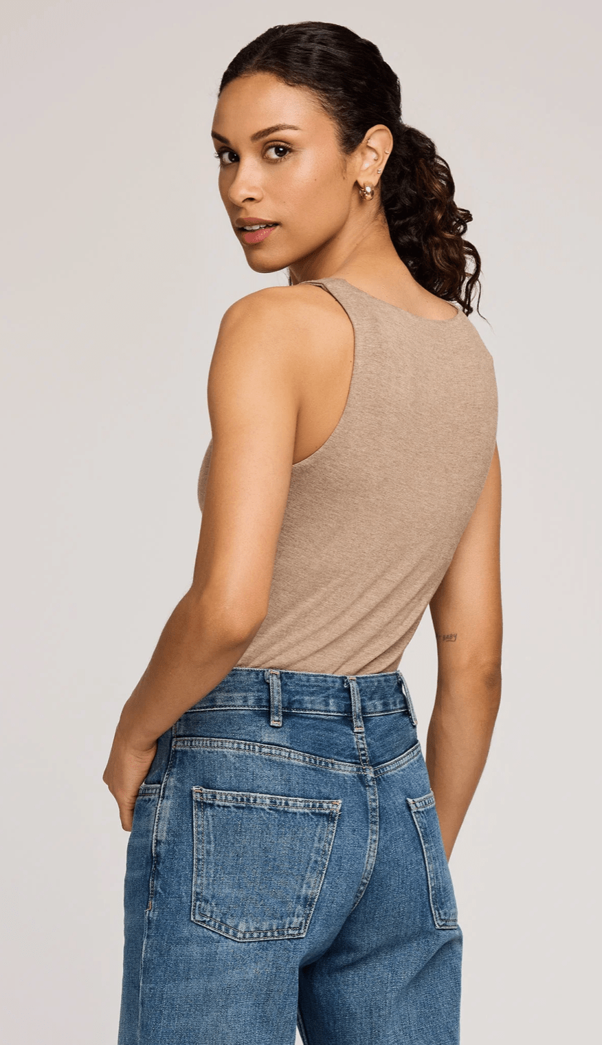 Cyrus High - Neck Tank - Flea Boutiques