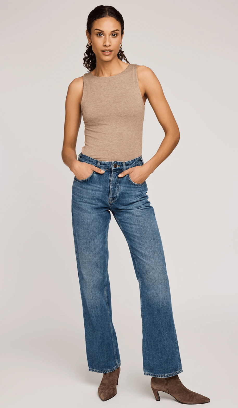 Cyrus High - Neck Tank - Flea Boutiques