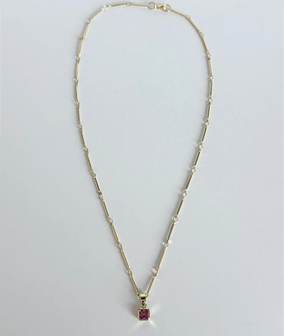 Danni Ruby Necklace - Flea Boutiques