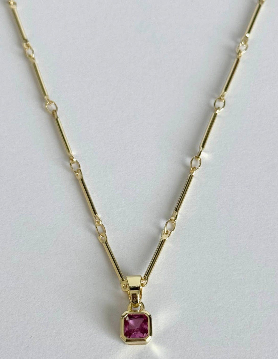 Danni Ruby Necklace - Flea Boutiques