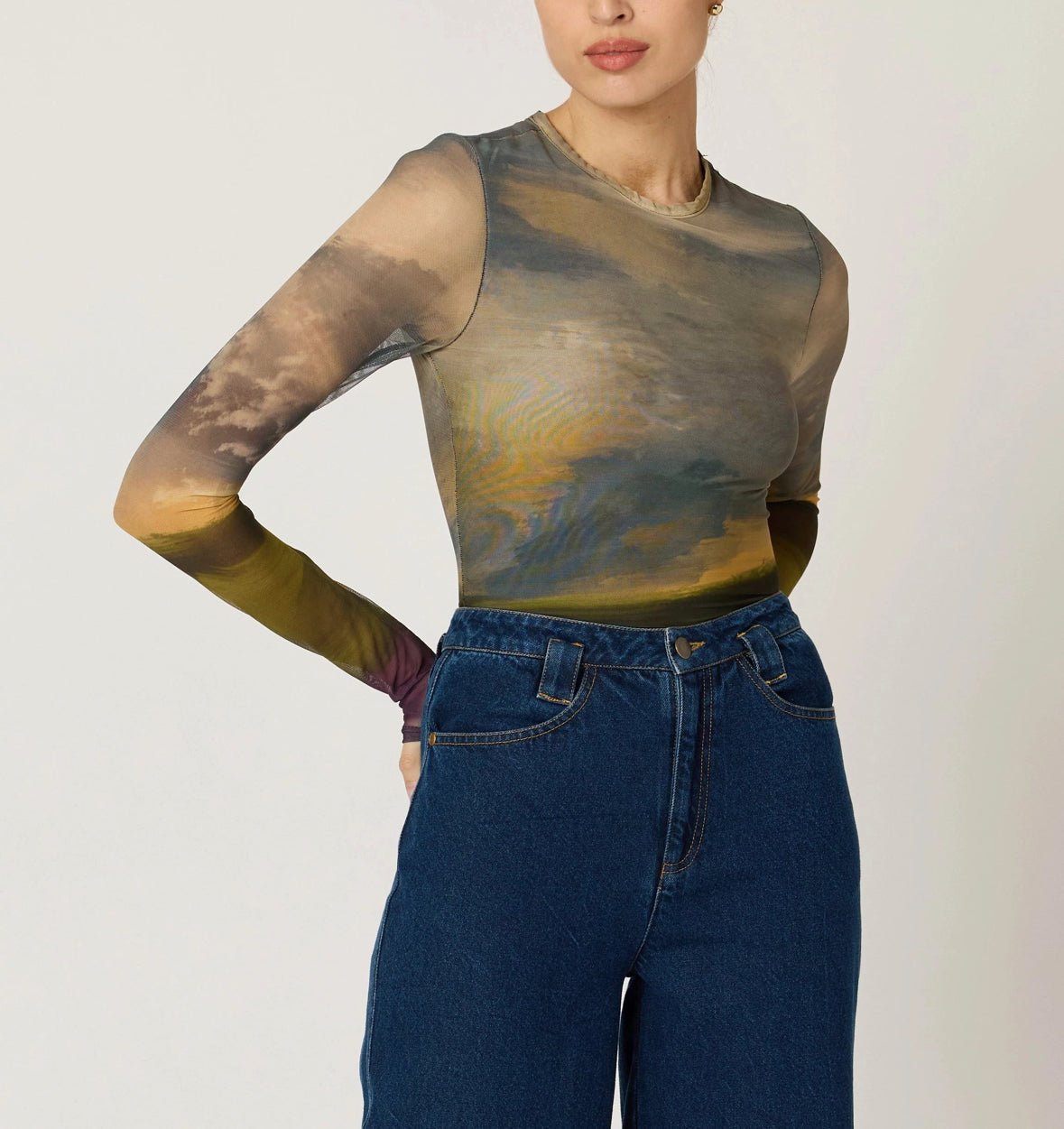 Dawn Mesh Top - Flea Boutiques