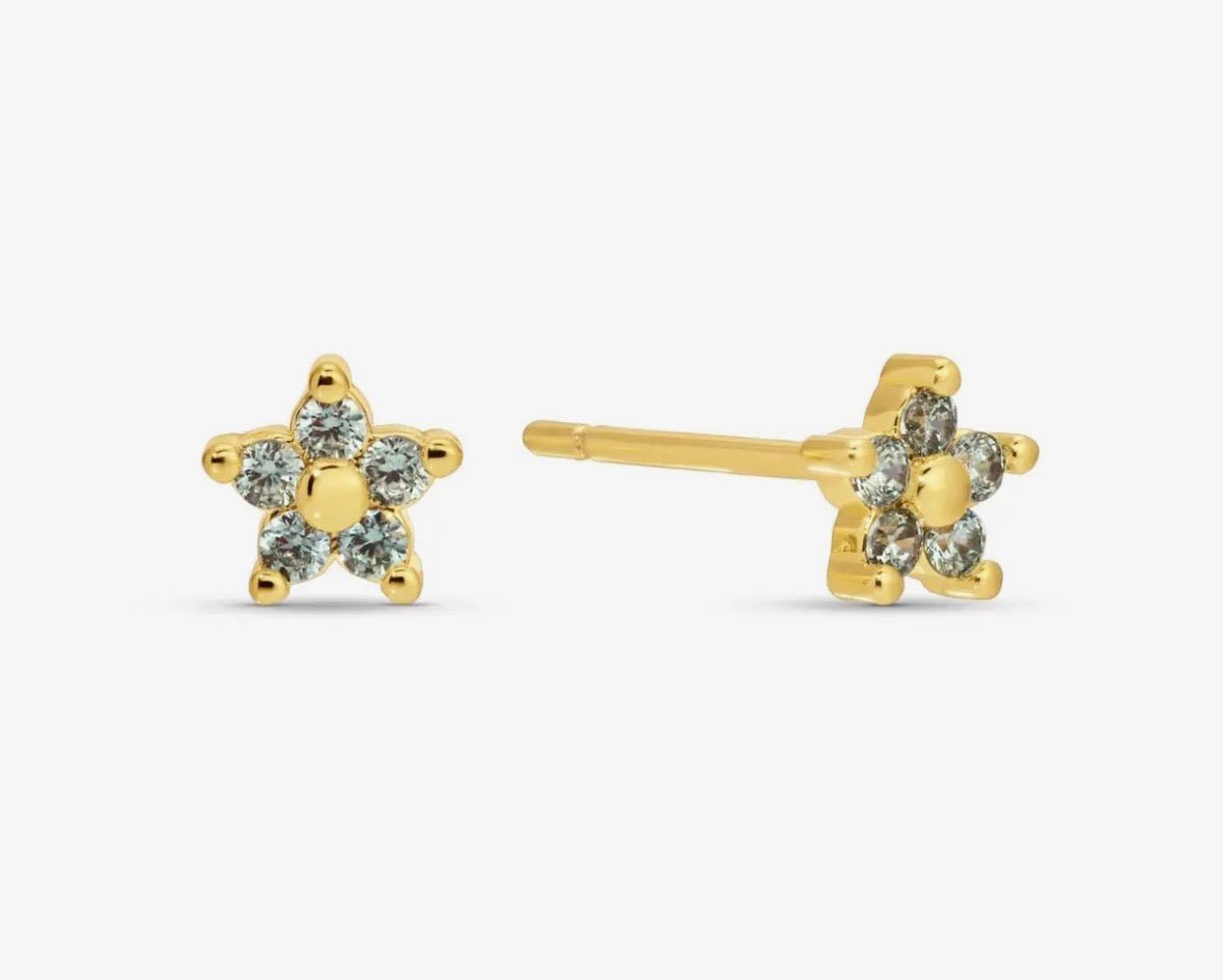 Delicate Flower Stud - Flea Boutiques