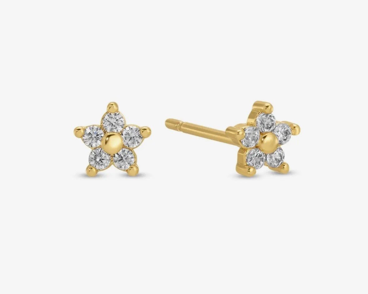 Delicate Flower Stud - Flea Boutiques