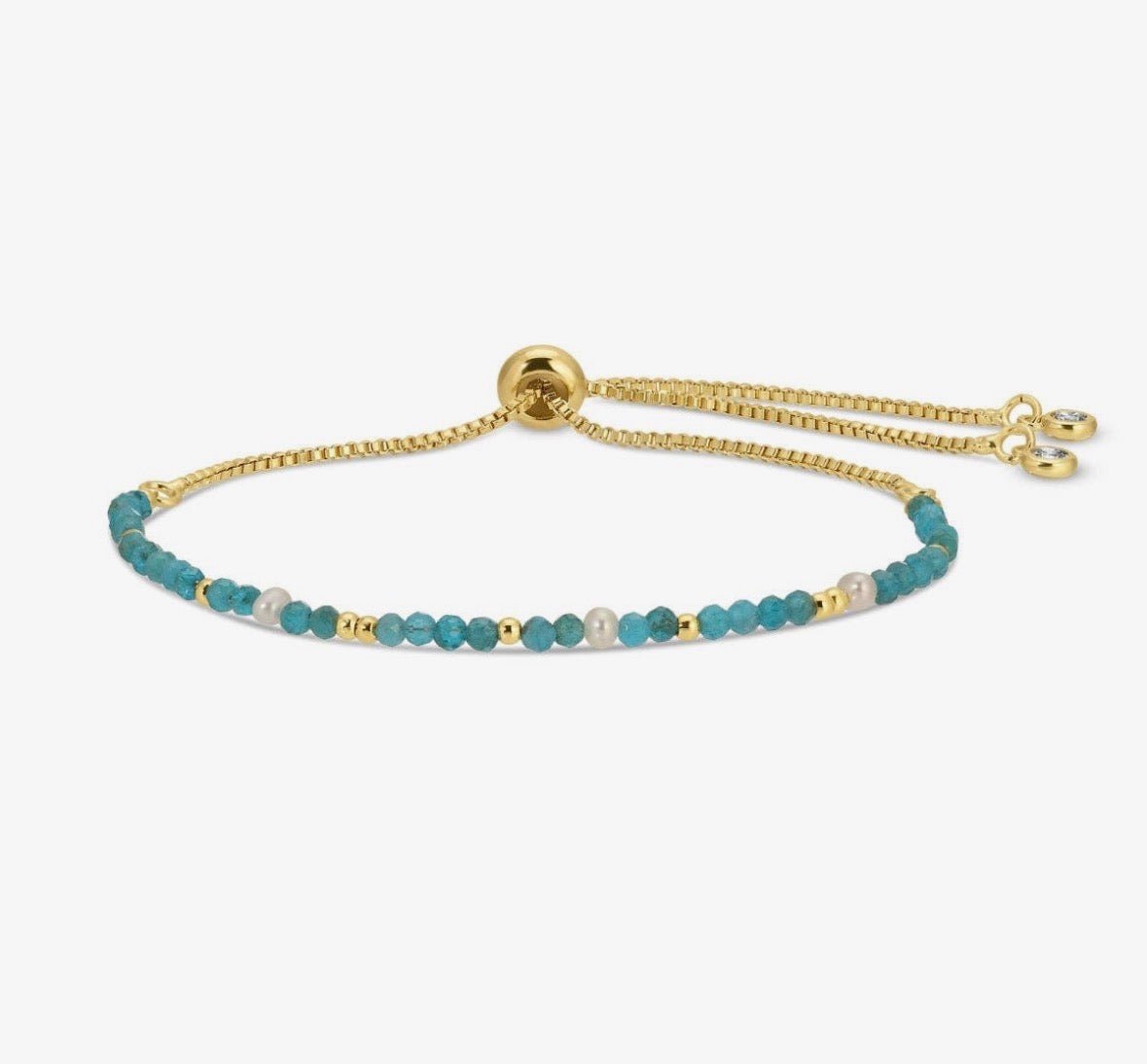 Delicate Stone Pulley Bracelet - Flea Boutiques