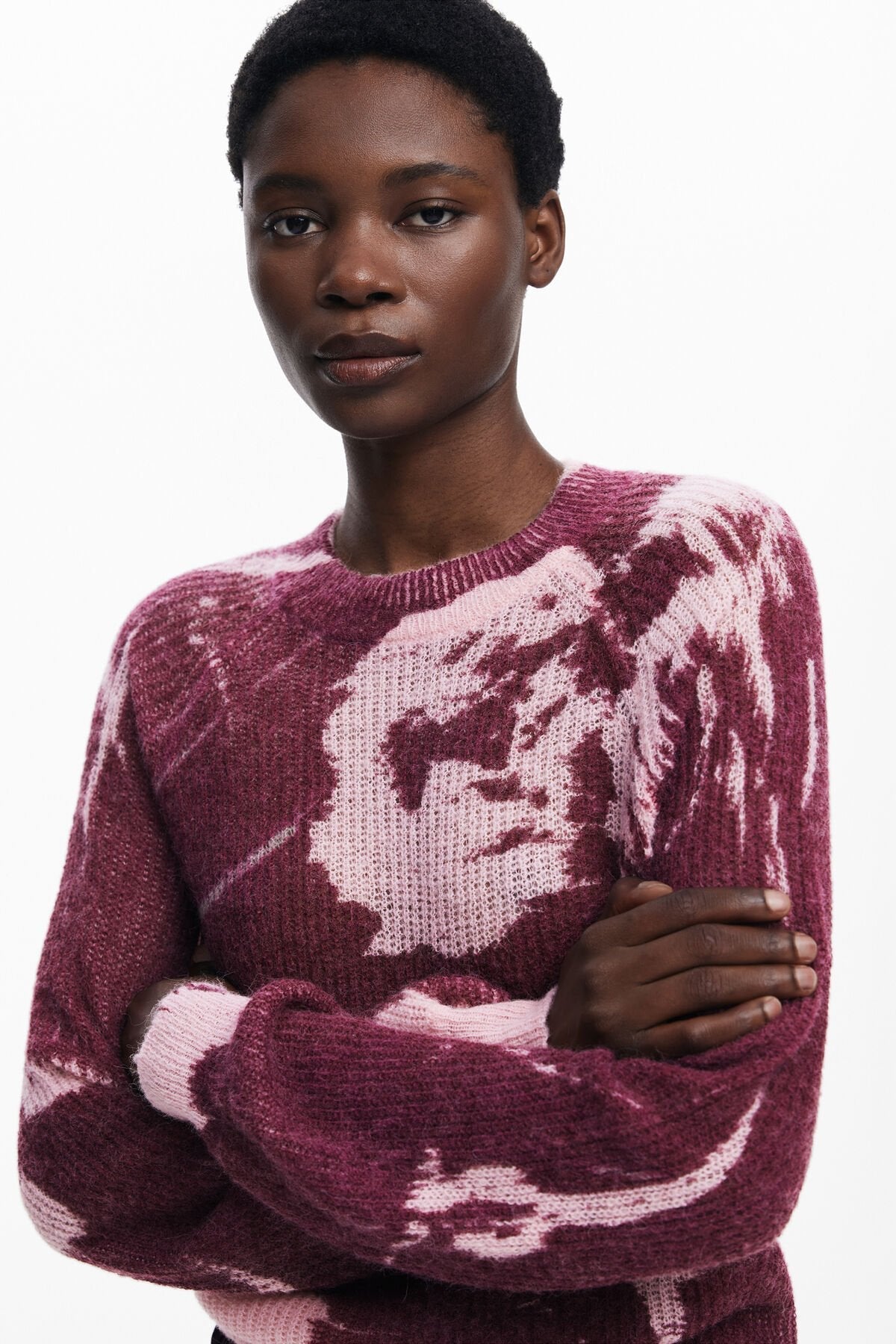 Desigual Arty Texture Sweater - Flea Boutiques