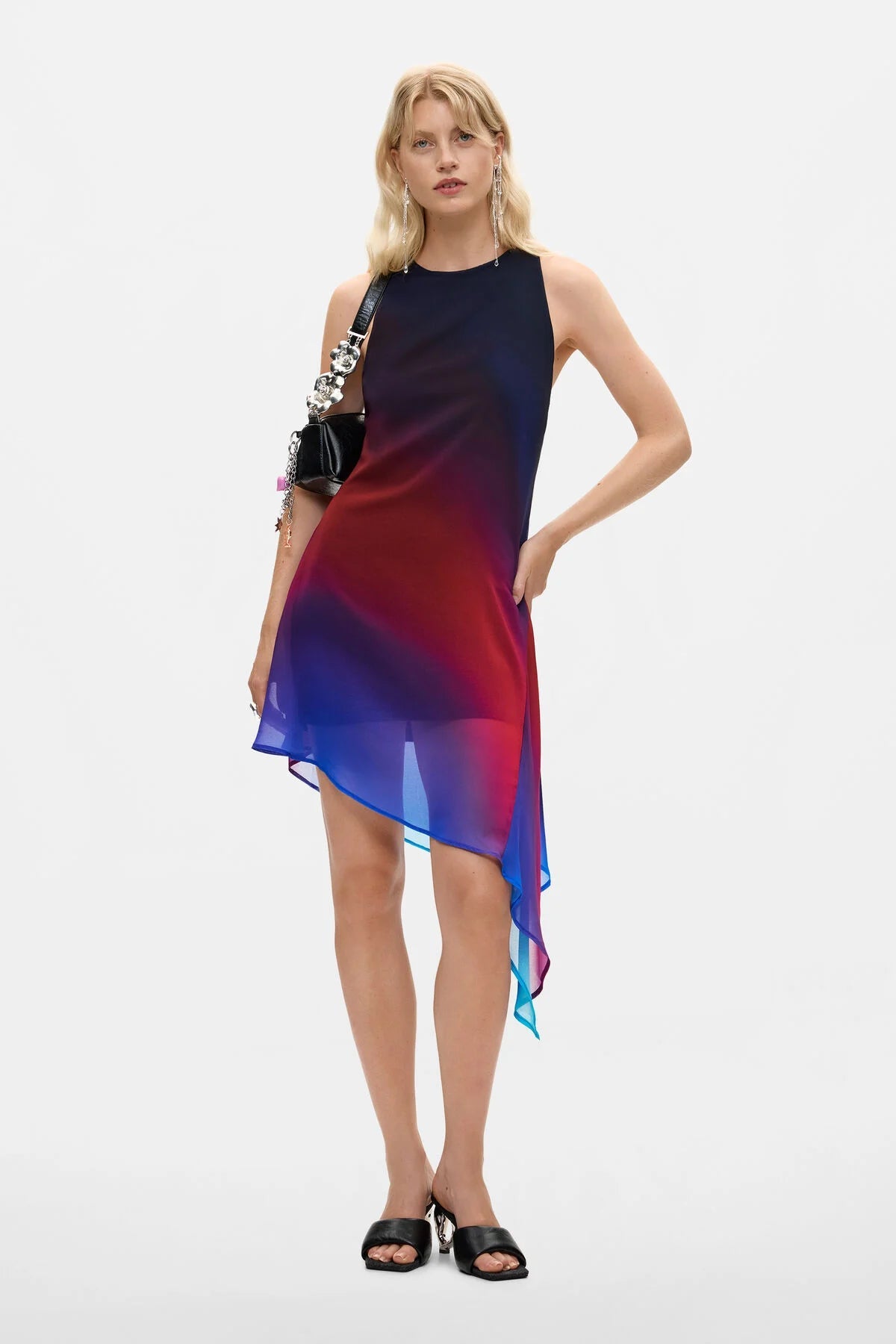 Desigual Asymmetric Tulle Mini - Flea Boutiques