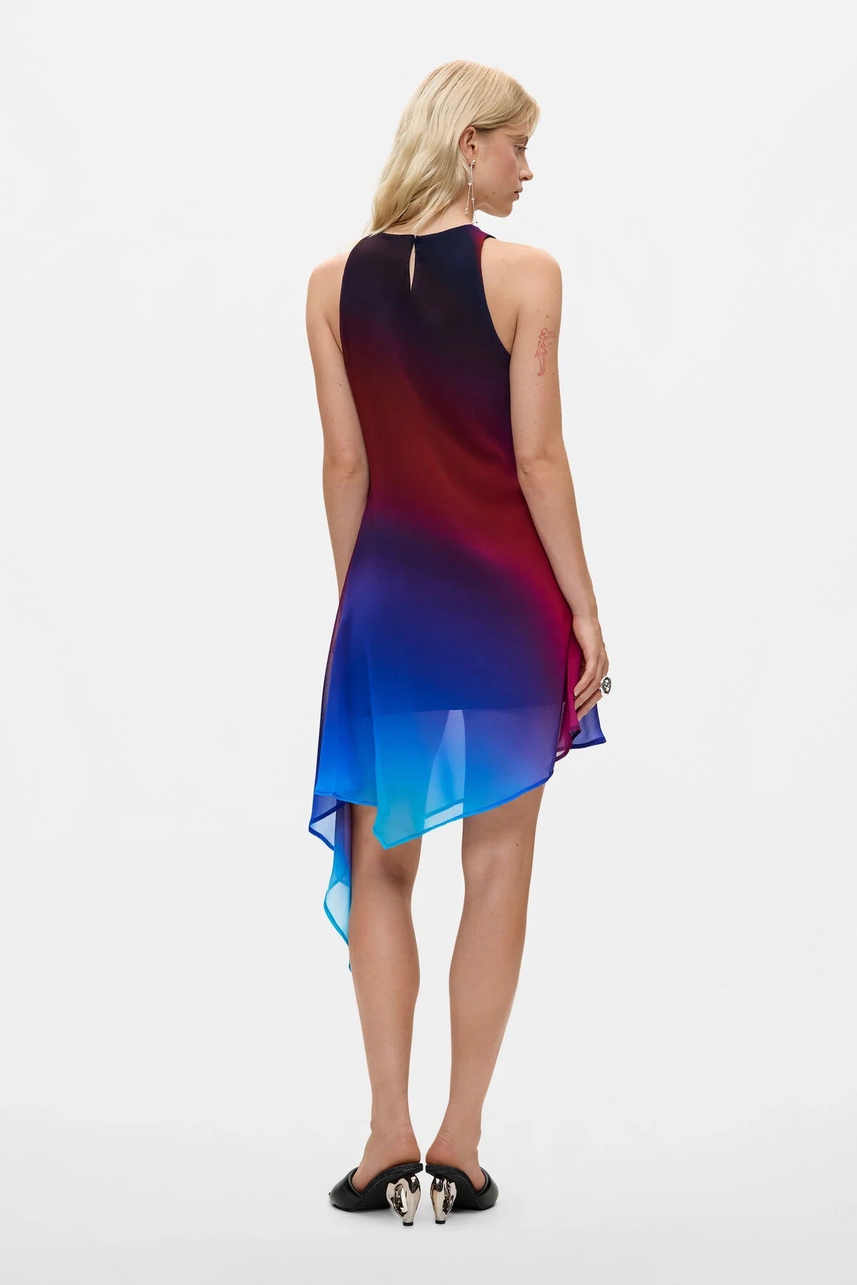 Desigual Asymmetric Tulle Mini - Flea Boutiques