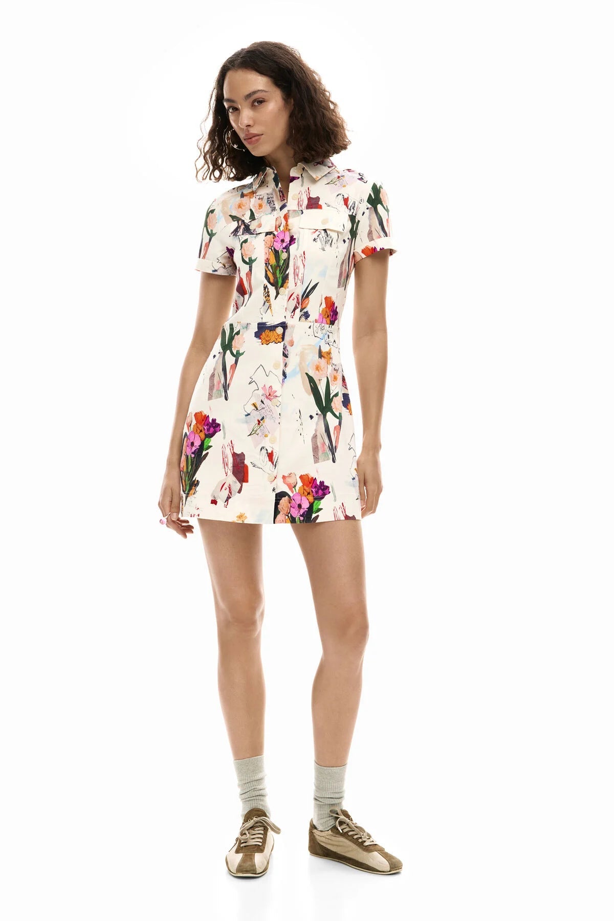 Desigual Collage Short Dress - Flea Boutiques