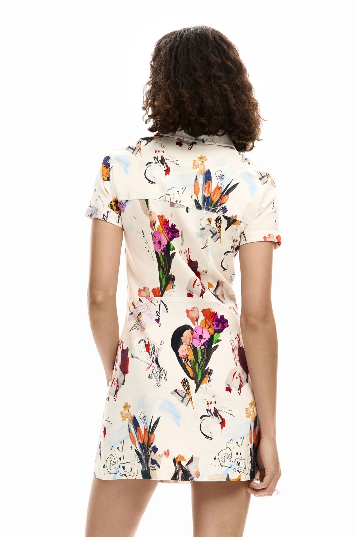 Desigual Collage Short Dress - Flea Boutiques
