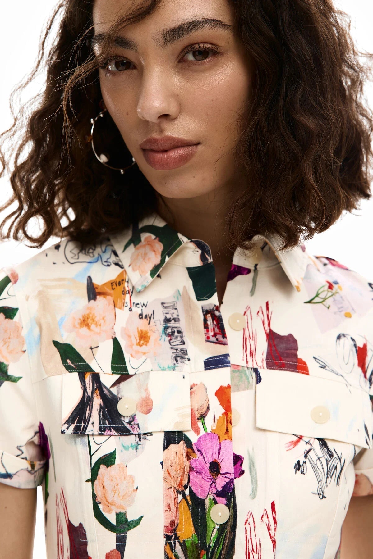 Desigual Collage Short Dress - Flea Boutiques