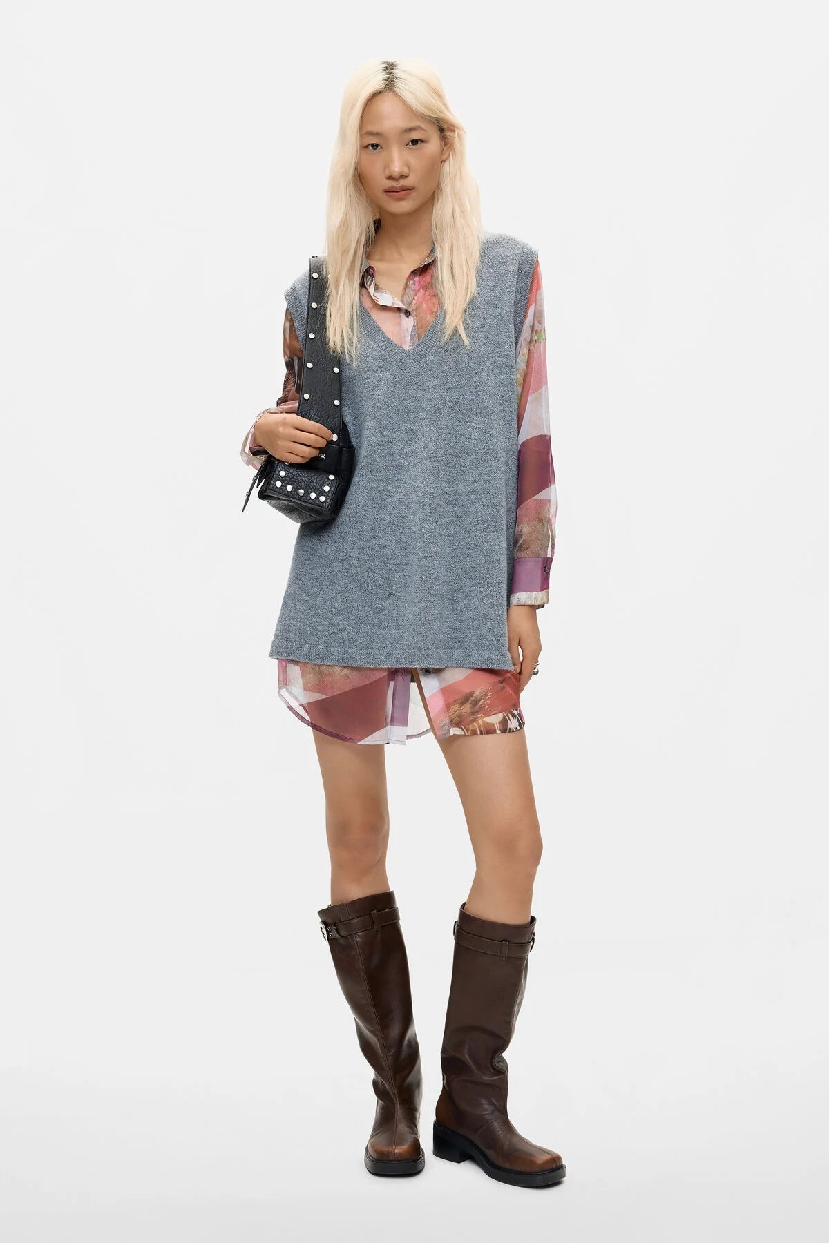 Desigual Combined Shirt Dress 2 pcs. - Flea Boutiques