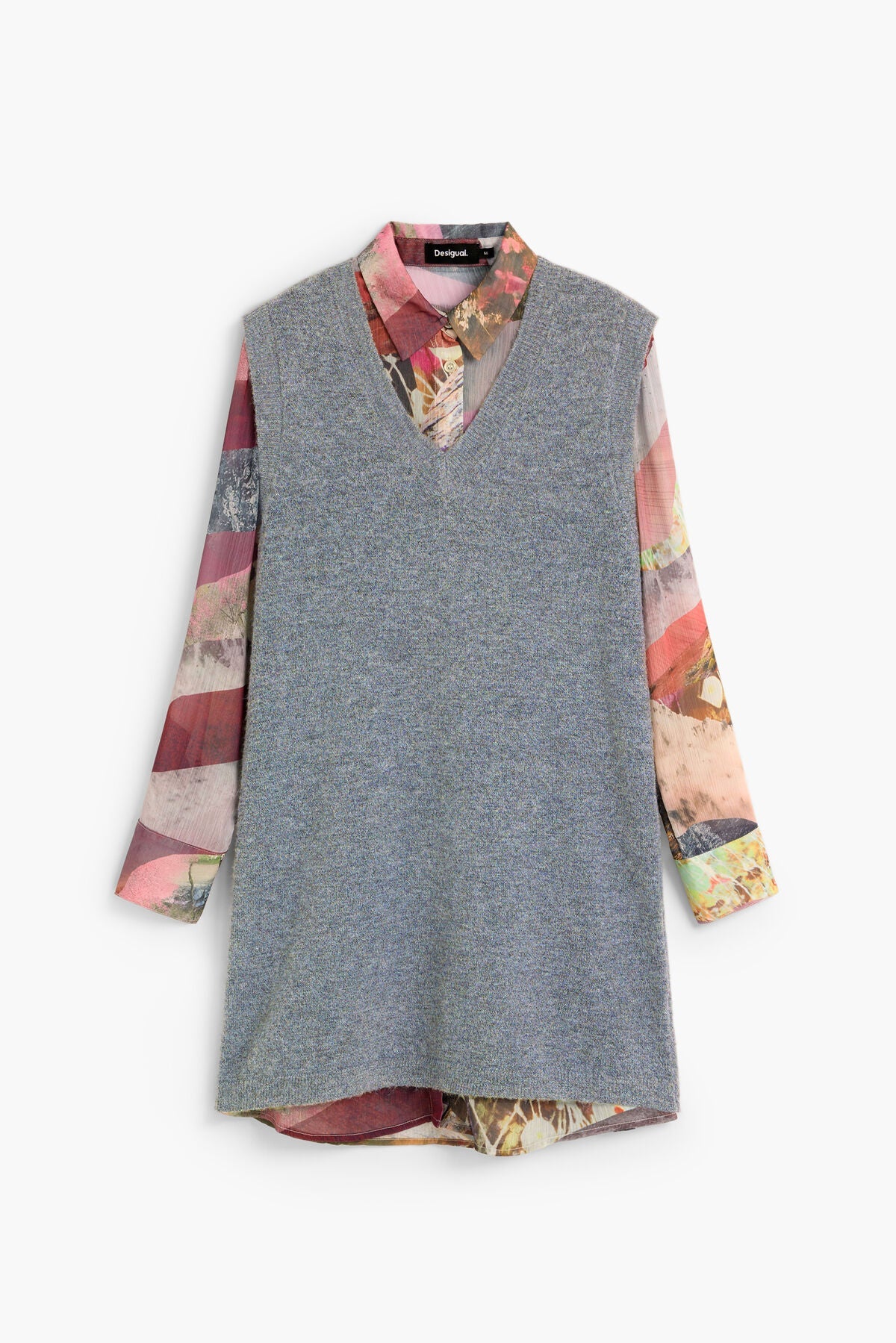 Desigual Combined Shirt Dress 2 pcs. - Flea Boutiques