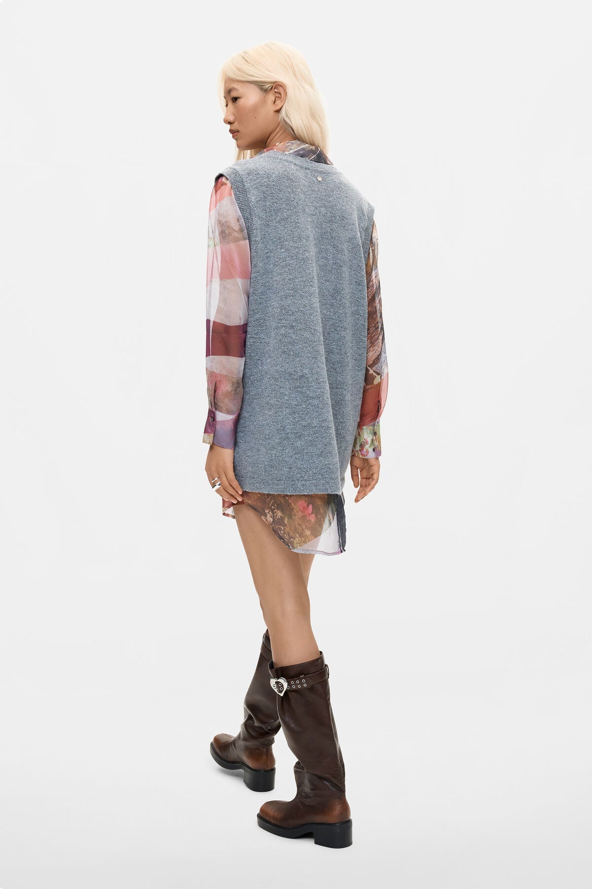 Desigual Combined Shirt Dress 2 pcs. - Flea Boutiques