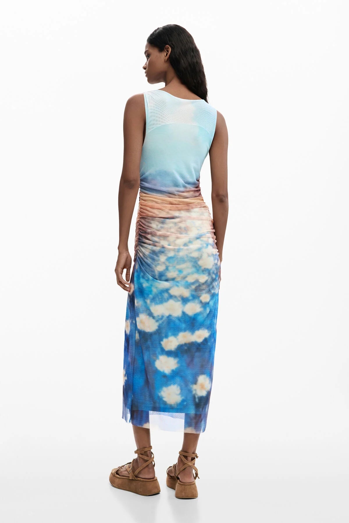 Desigual Draped Waterlily Dress - Flea Boutiques
