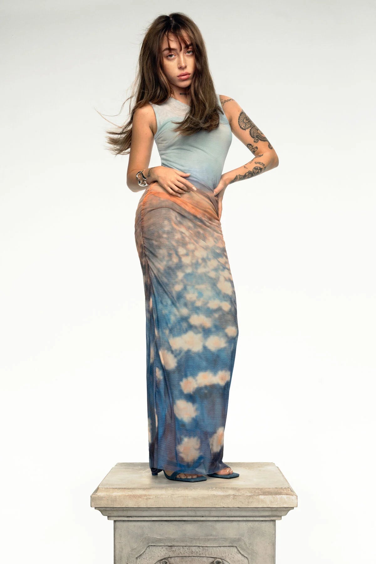Desigual Draped Waterlily Dress - Flea Boutiques
