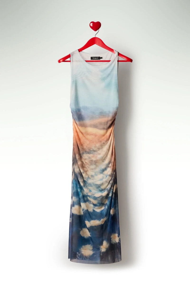 Desigual Draped Waterlily Dress - Flea Boutiques