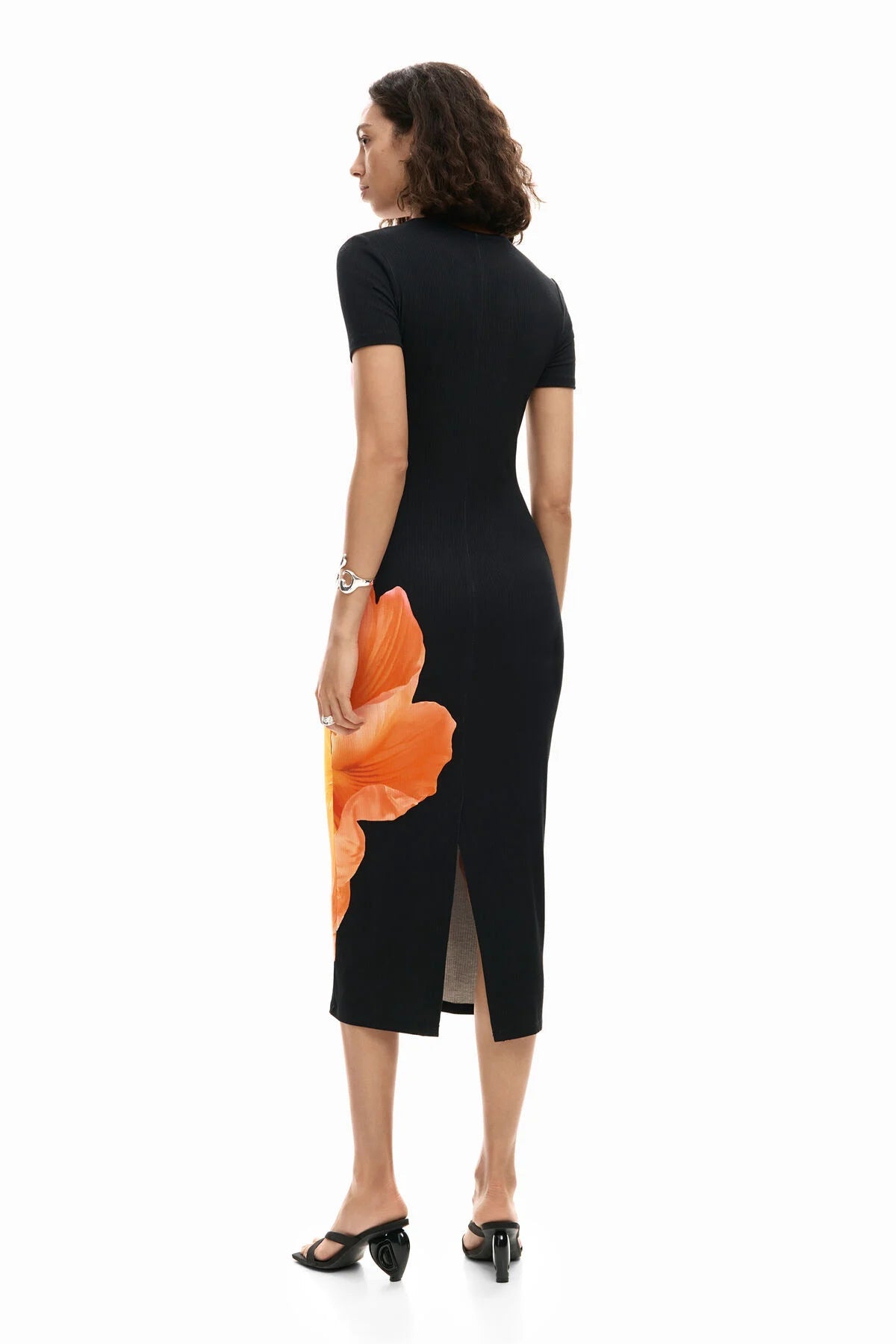 Desigual Floral T-Shirt Midi Dress - Flea Boutiques