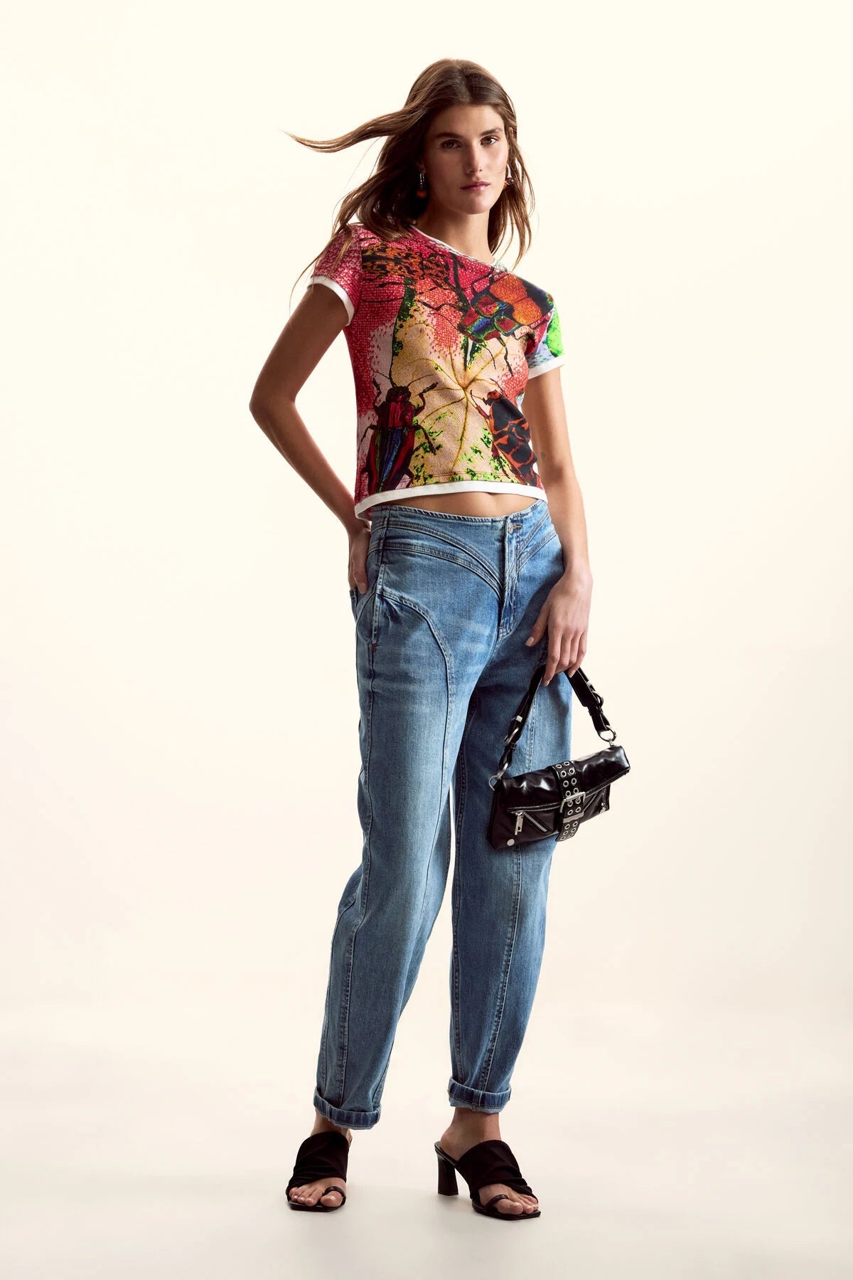 Desigual Lacroix Bug Tee Shirt - Flea Boutiques