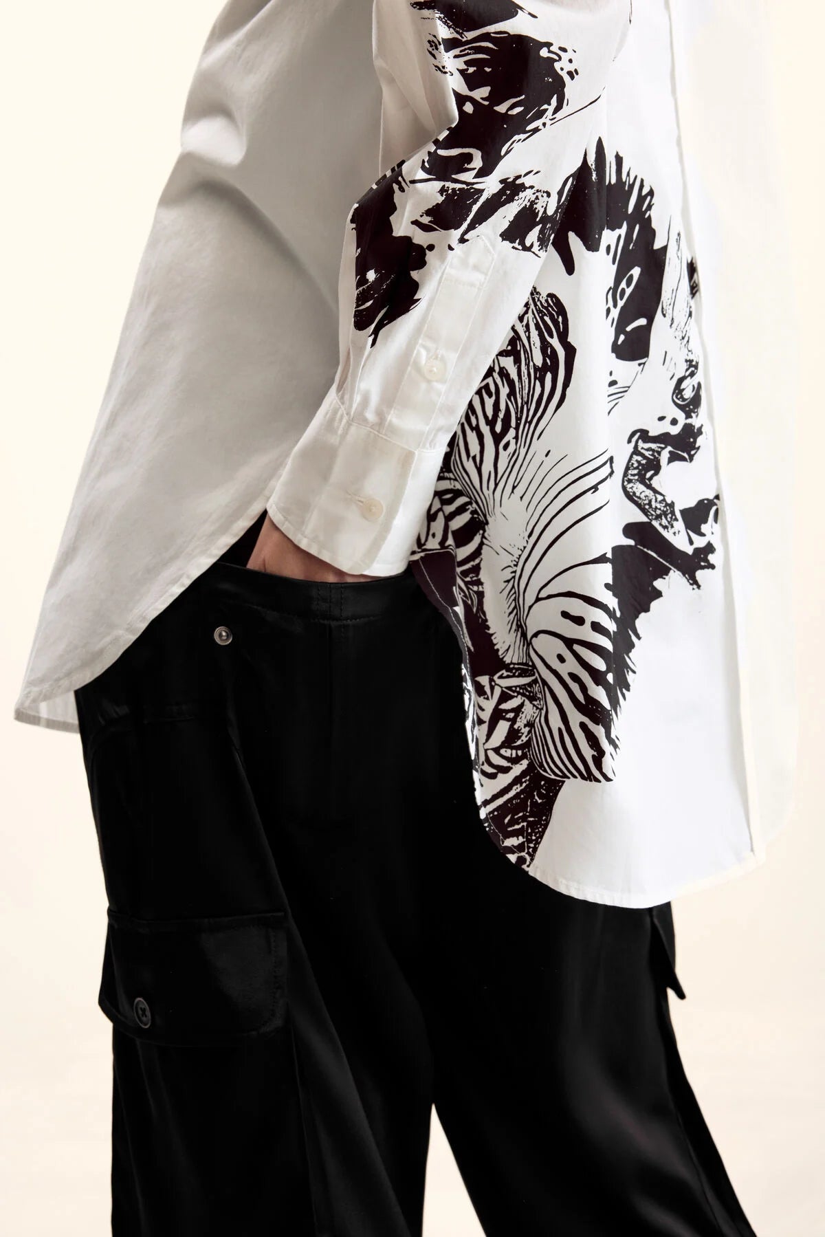 Desigual Lacroix Orchid Button Down - Flea Boutiques