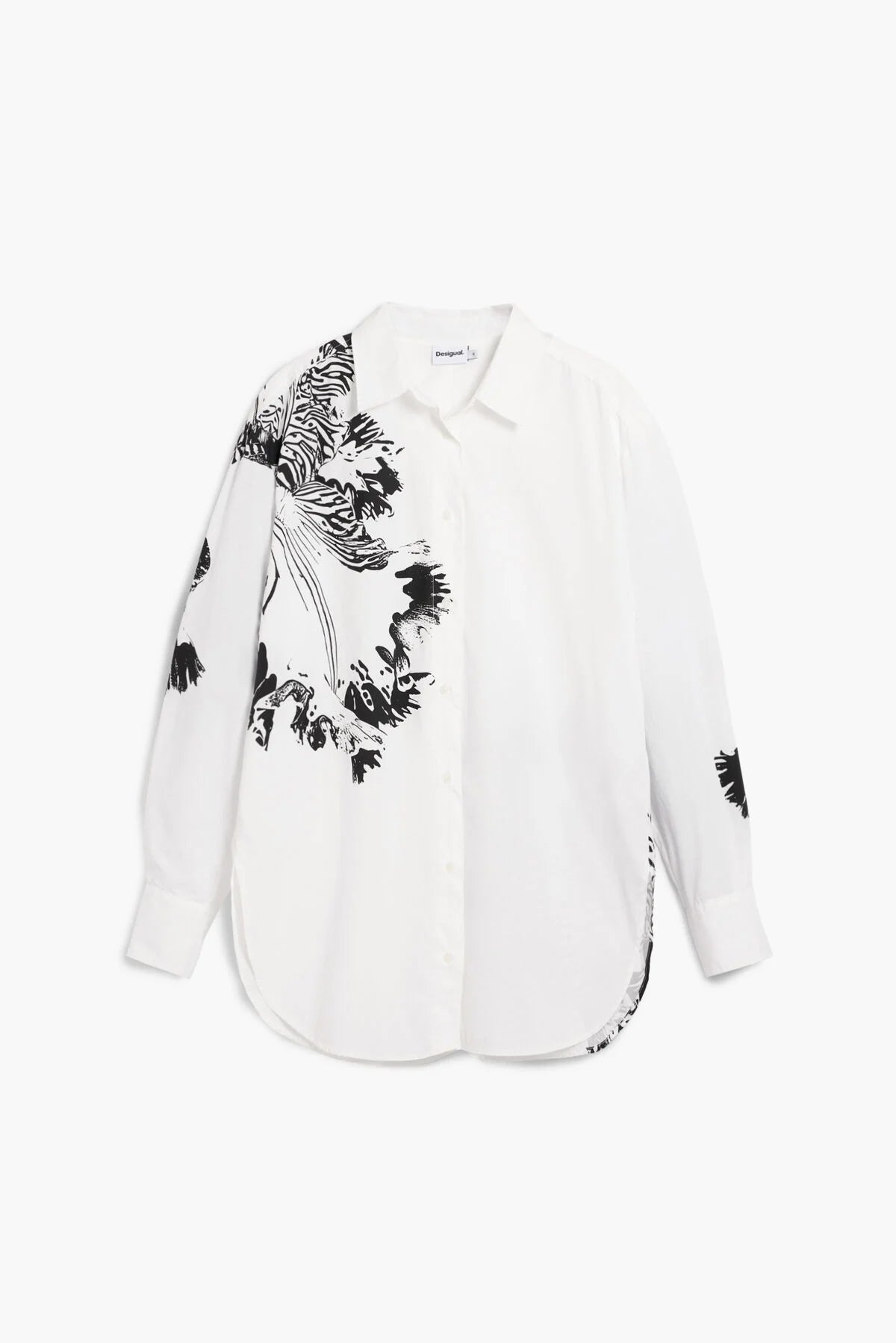 Desigual Lacroix Orchid Button Down - Flea Boutiques