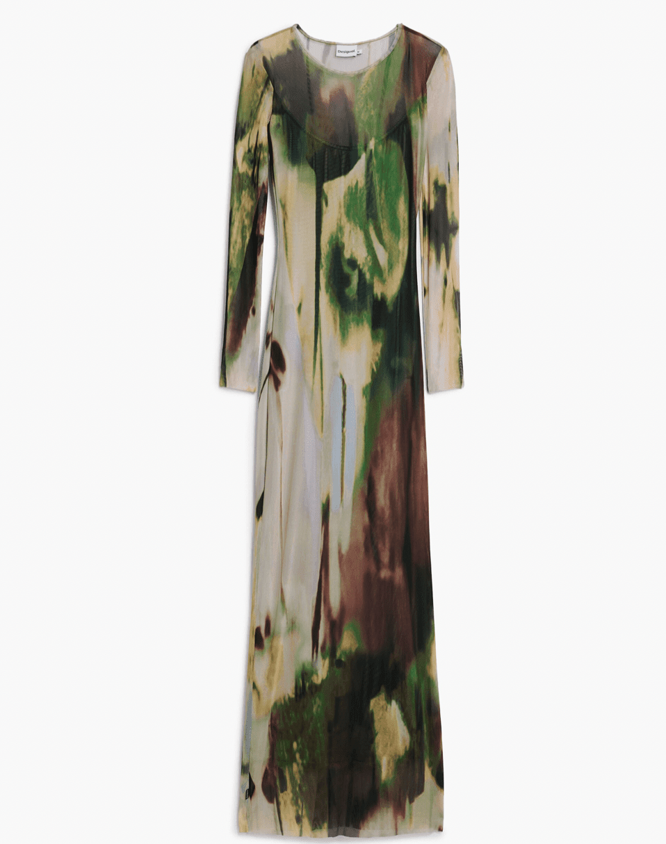 Desigual Long Sleeve Godiva Dress - Flea Boutiques