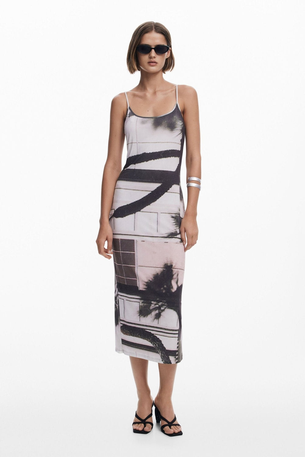 Desigual Mesh Slip Dress