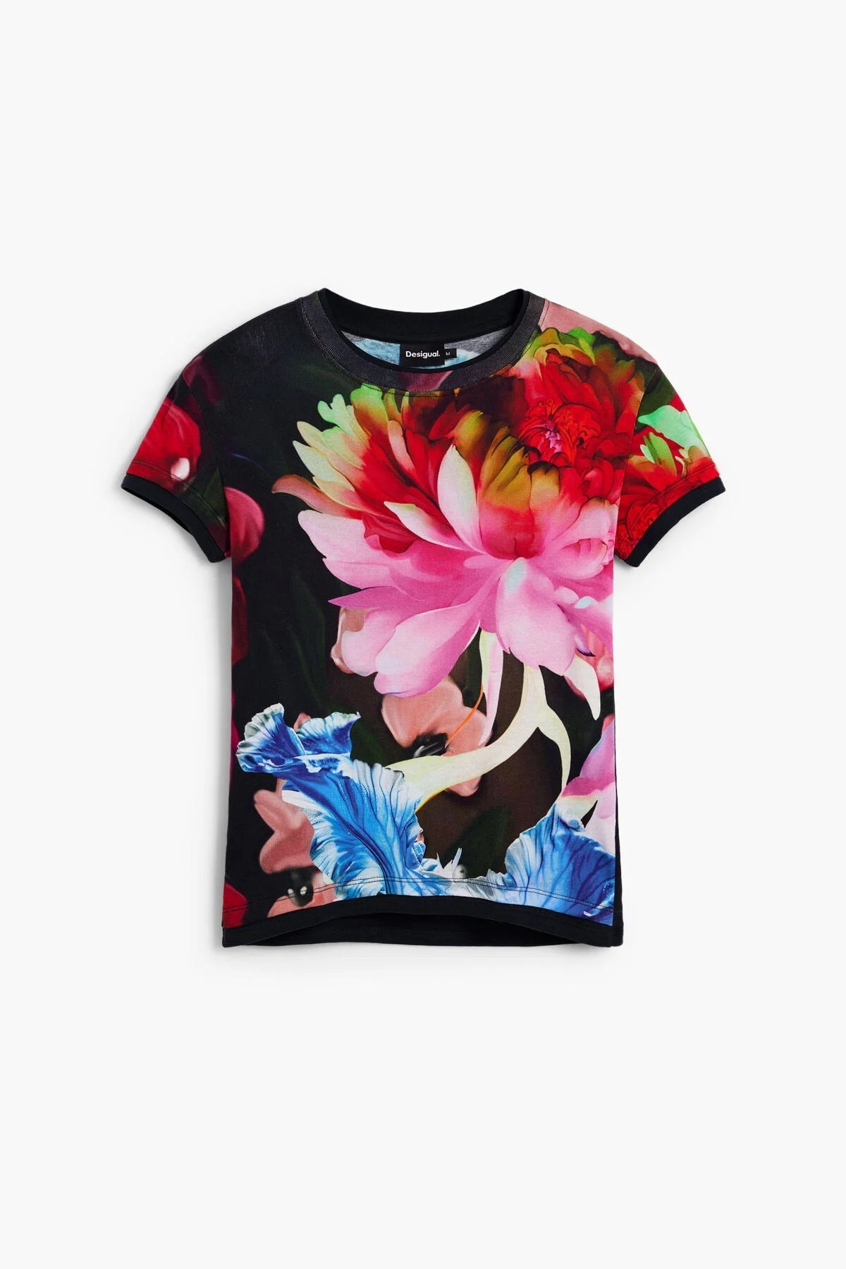 Desigual Neon Flowers Lacroix T-Shirt - Flea Boutiques