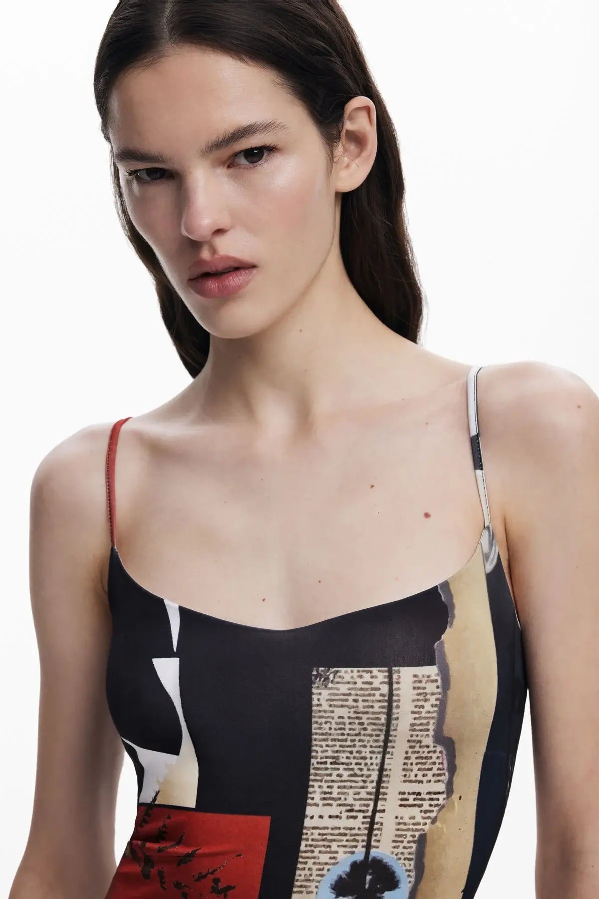 Desigual Newspaper Lacroix Dress - Flea Boutiques