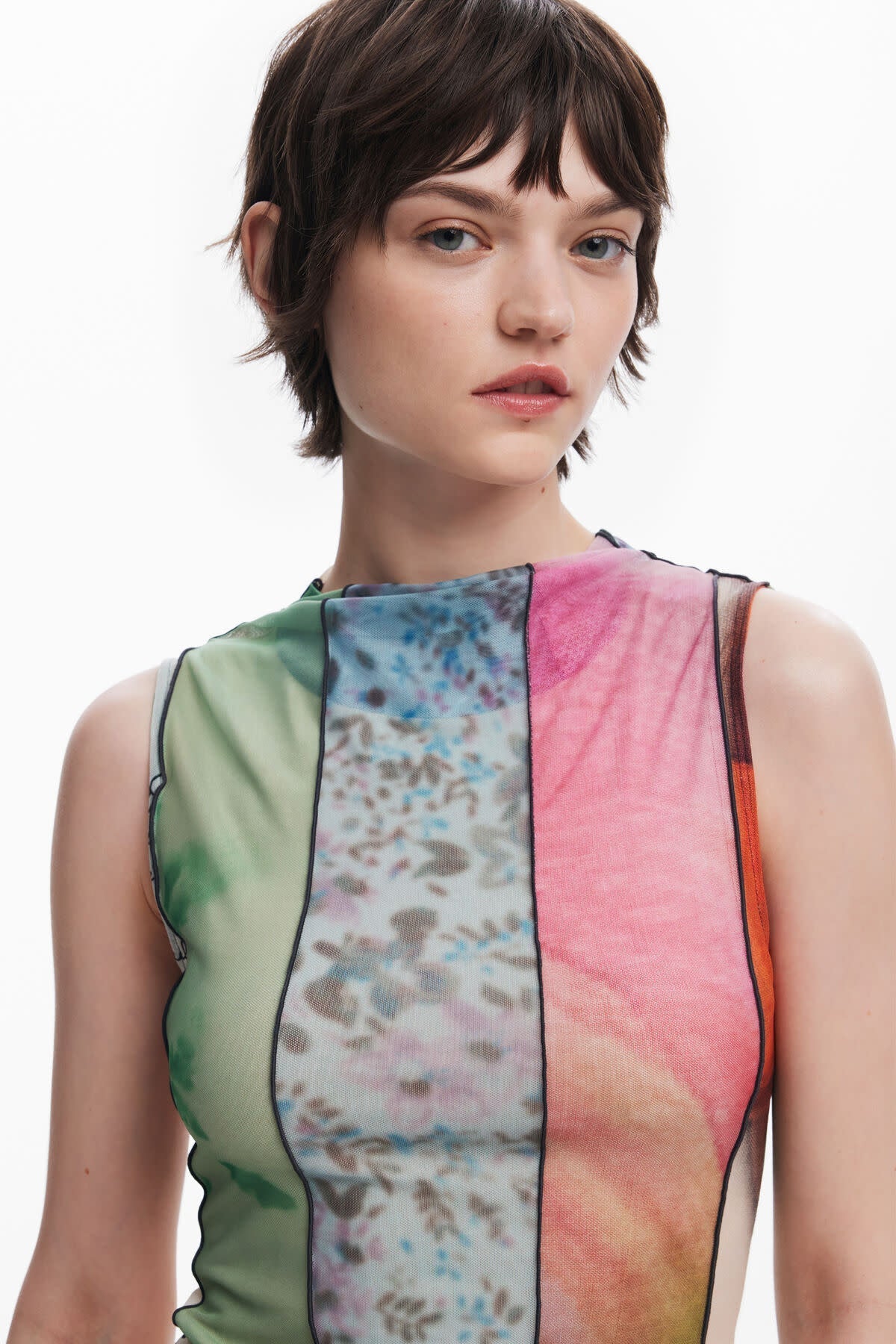 Desigual Panel Mini Dress - Flea Boutiques