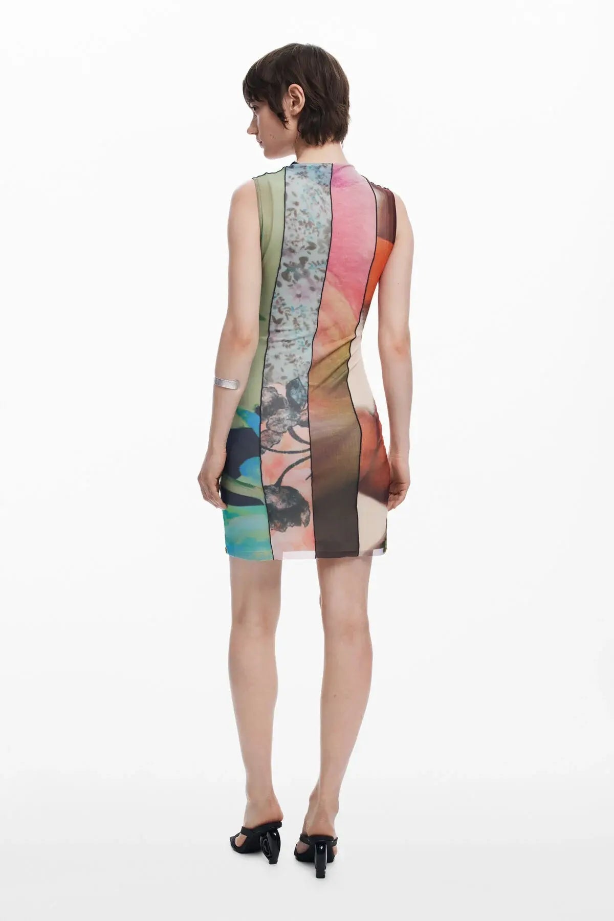 Desigual Panel Mini Dress - Flea Boutiques