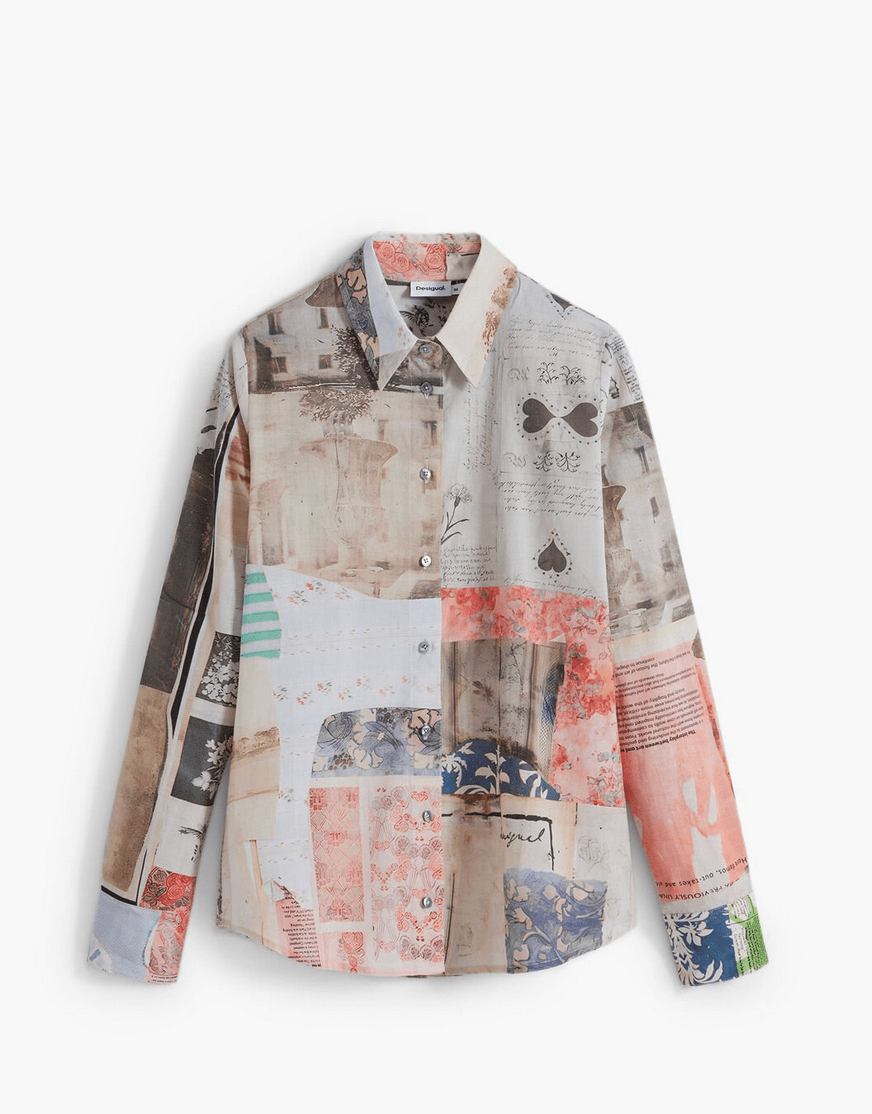 Desigual Postcard Shirt - Flea Boutiques