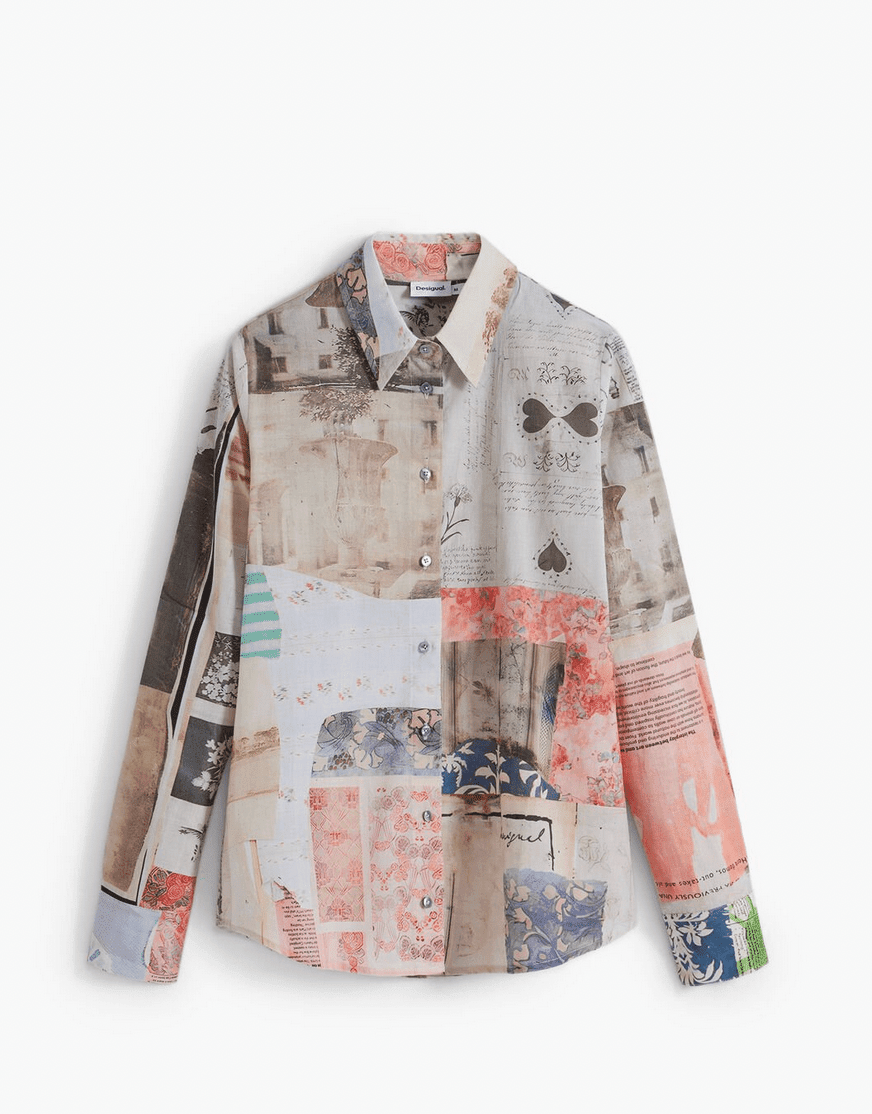 Desigual Postcard Shirt - Flea Boutiques