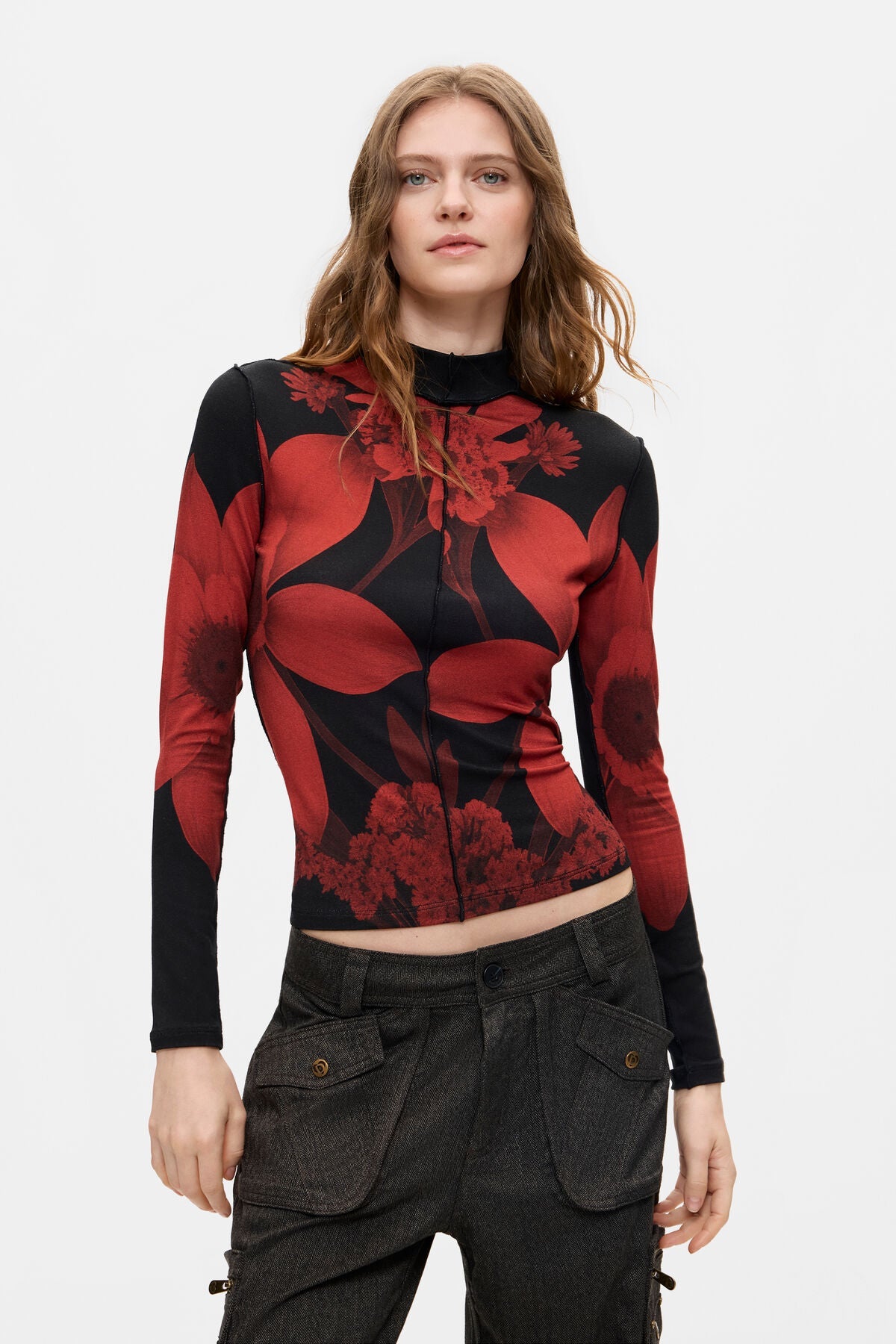 Desigual Printed Knit Top - Flea Boutiques