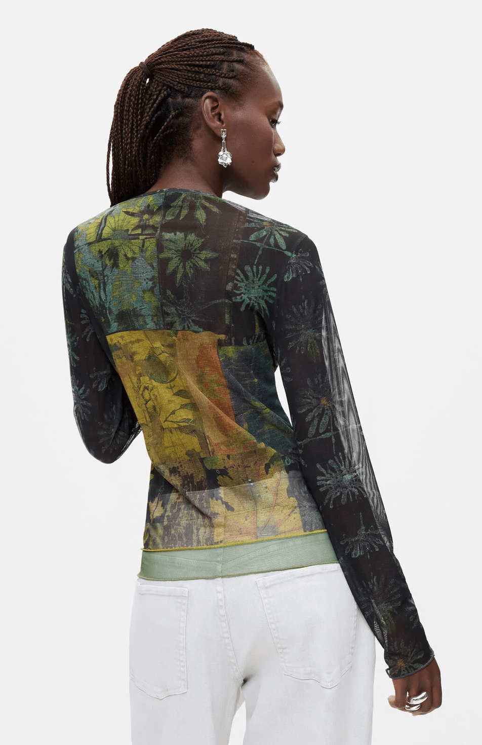 Desigual Printed Top - Flea Boutiques
