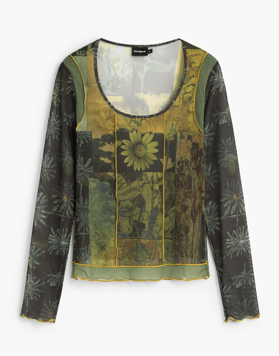 Desigual Printed Top - Flea Boutiques