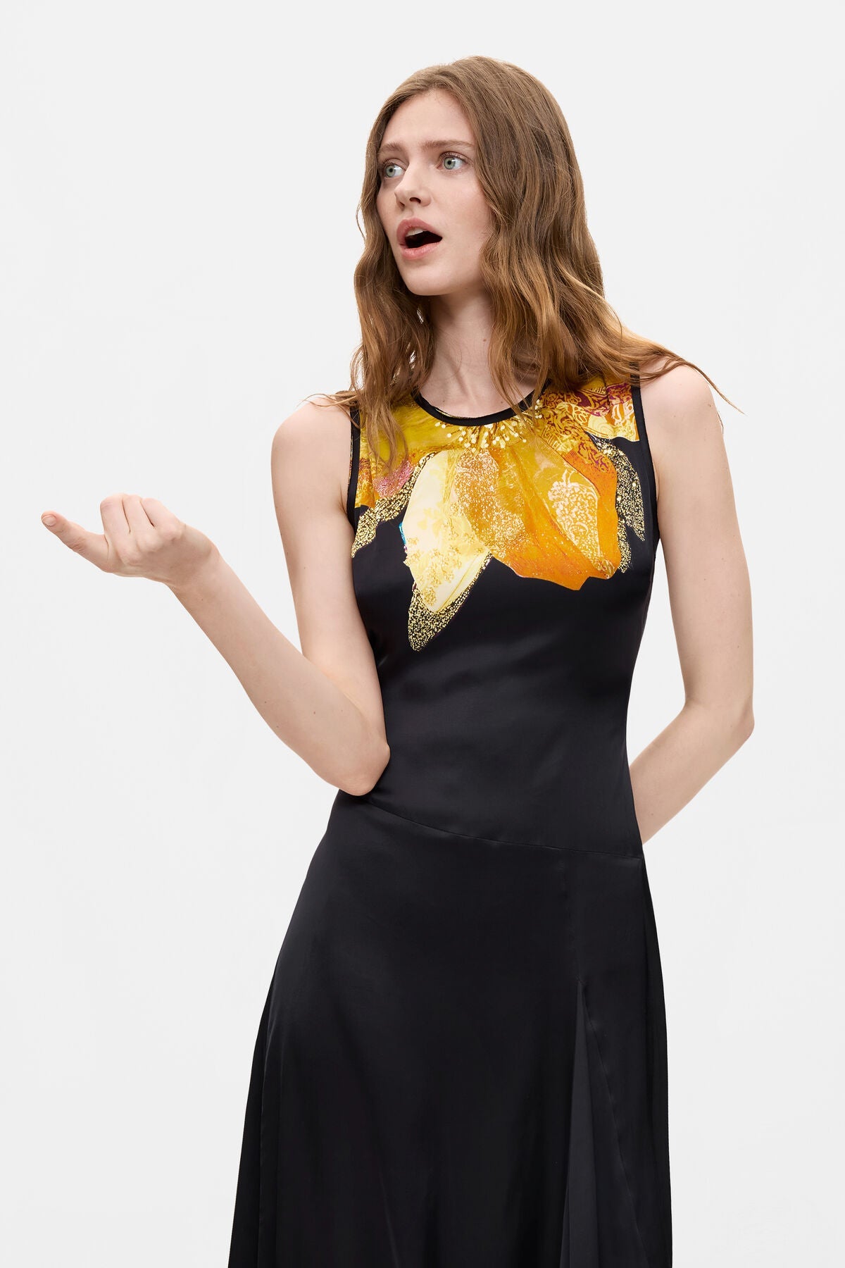 Desigual sleeveless Midi Dress - Flea Boutiques