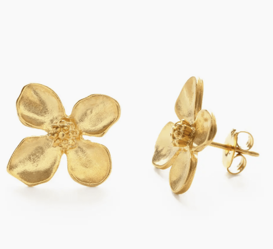 Dogwood Flower Stud - Flea Boutiques